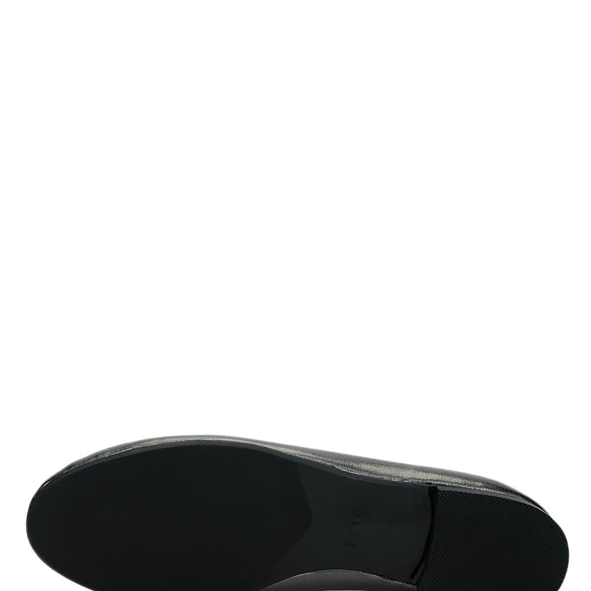 Tamer Tanca Kadın Hakiki Deri Gri Babet Ayakkabı