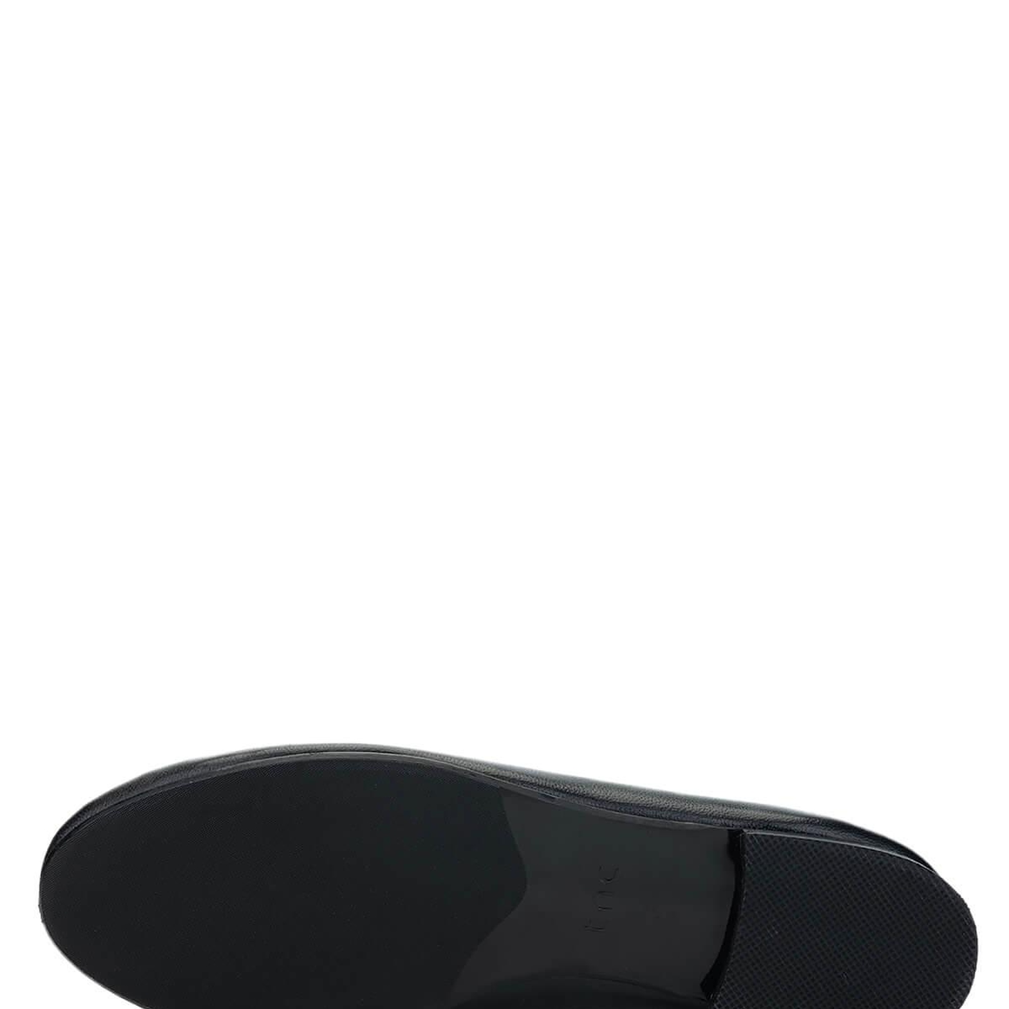 Tamer Tanca Kadın Hakiki Deri Siyah Babet Ayakkabı