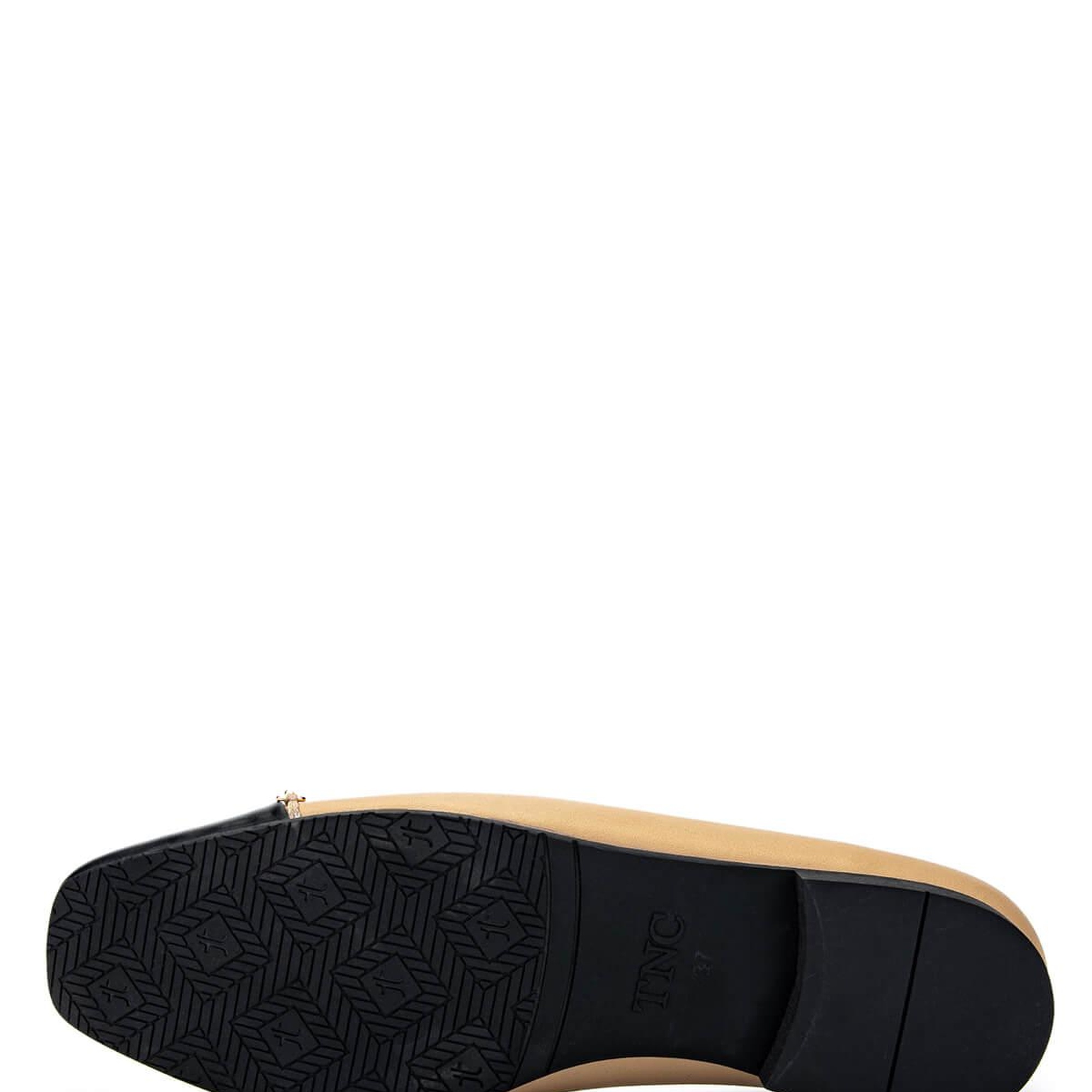 Tamer Tanca Kadın Hakiki Deri Bej Babet Ayakkabı