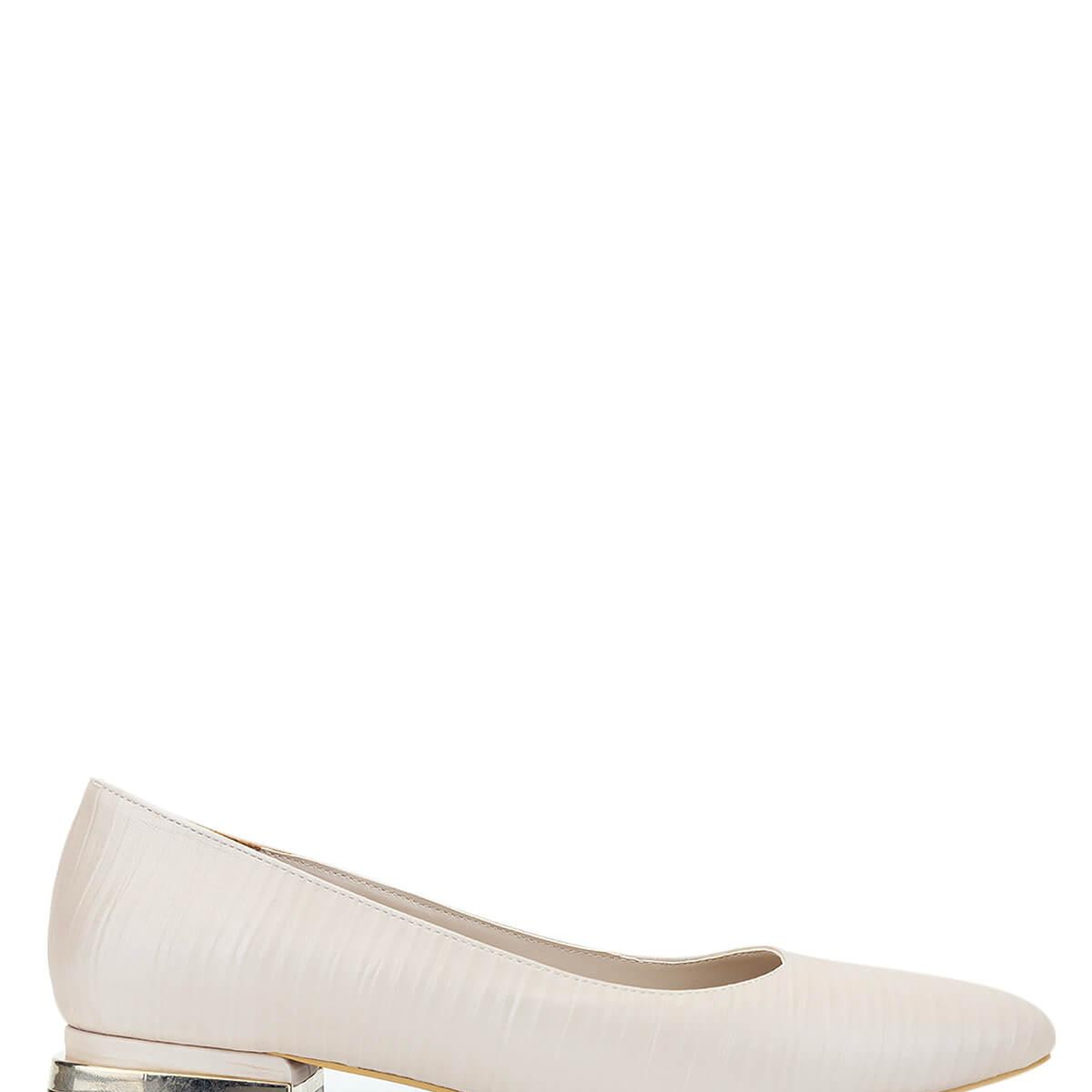 Tamer Tanca Kadın Hakiki Deri Bej Babet Ayakkabı