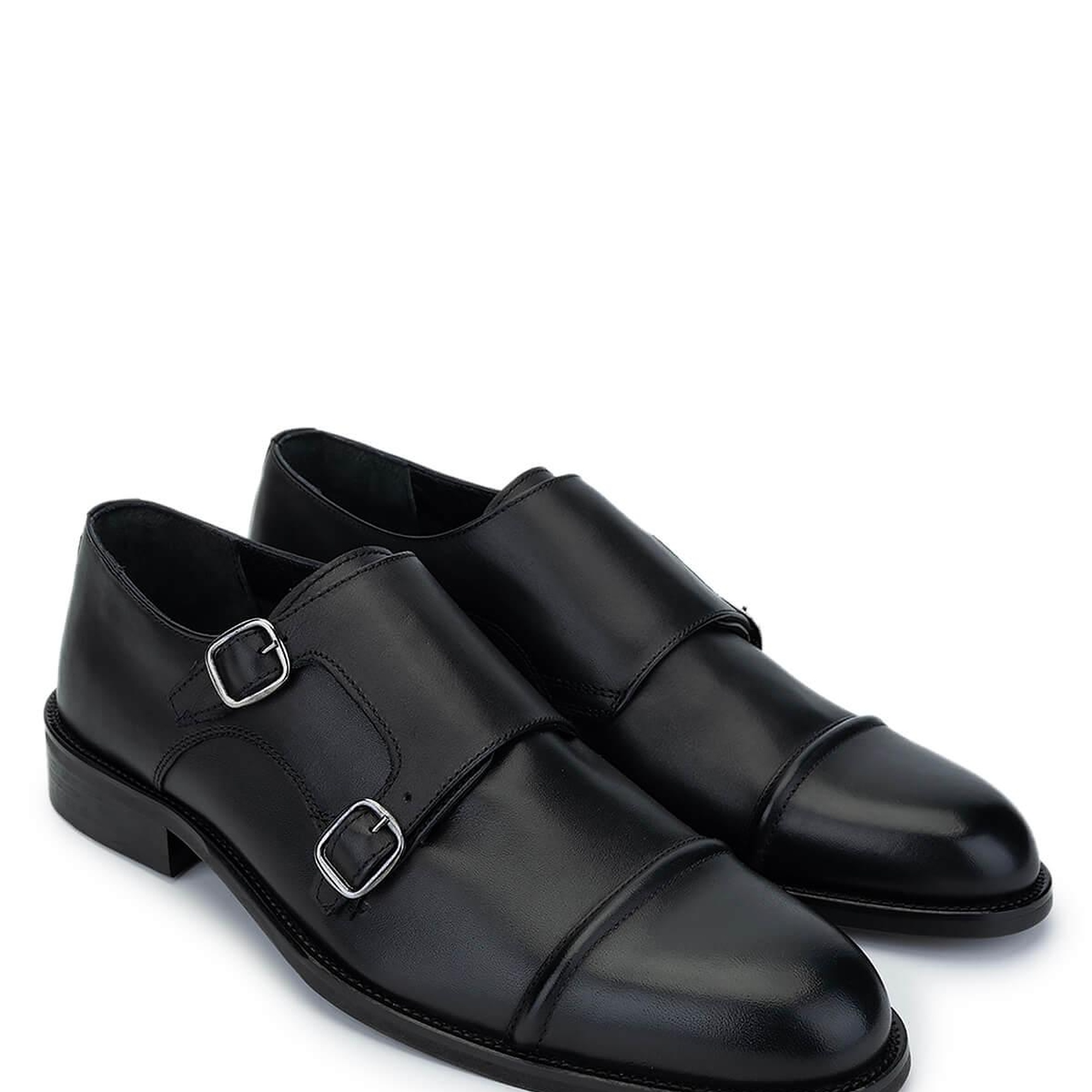 Tamer Tanca Erkek Hakiki Deri Siyah Antik Klasik Ayakkabı