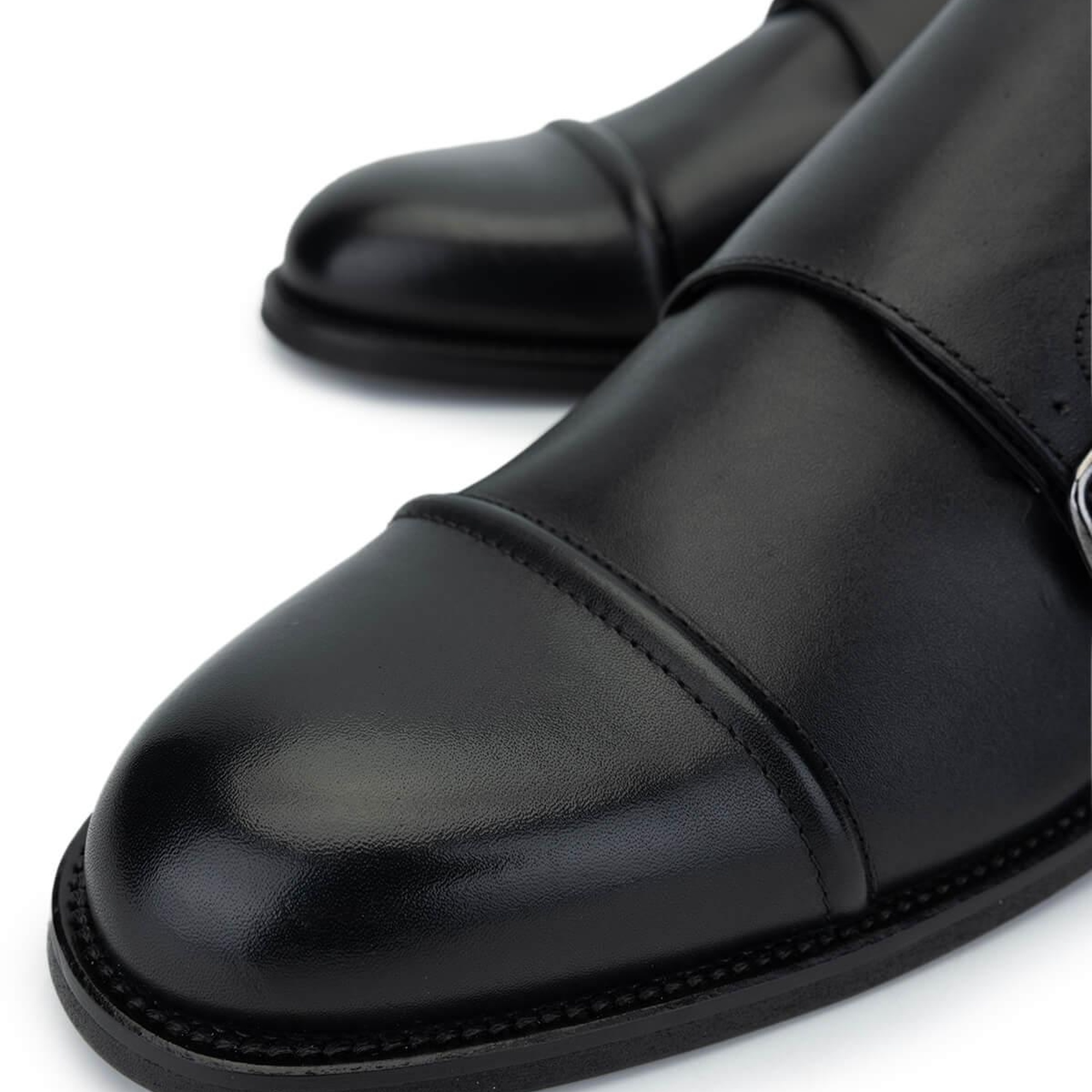 Tamer Tanca Erkek Hakiki Deri Siyah Antik Klasik Ayakkabı