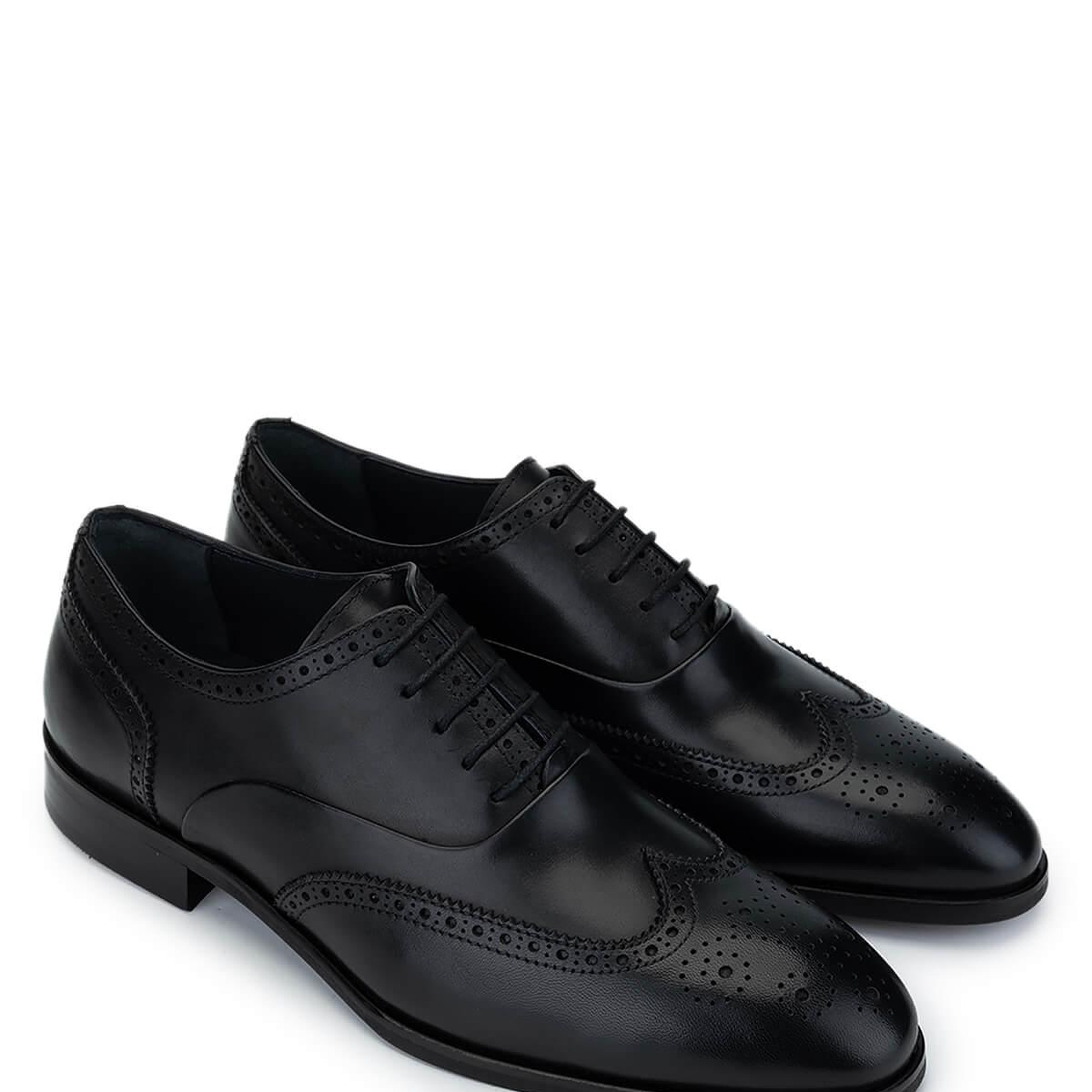 Tamer Tanca Erkek Hakiki Deri Siyah Klasik Ayakkabı