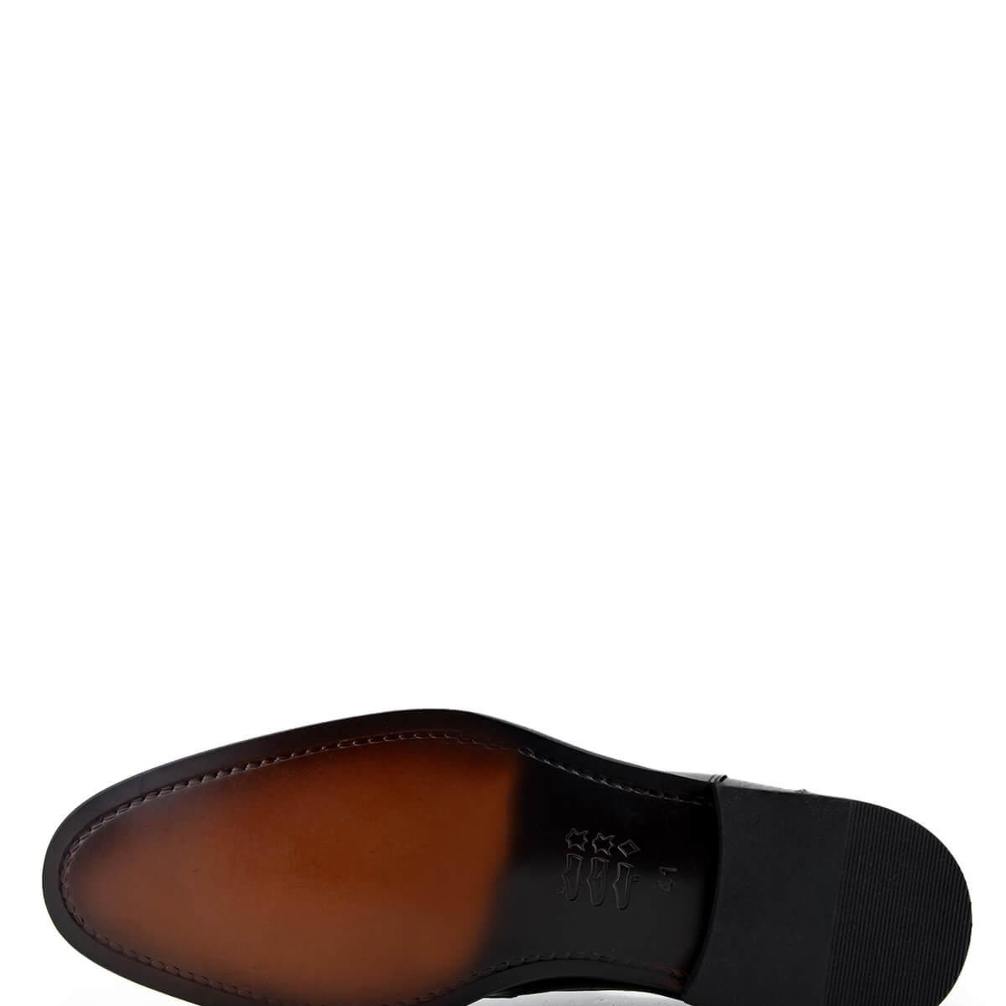 Tamer Tanca Erkek Hakiki Deri Siyah Klasik Ayakkabı