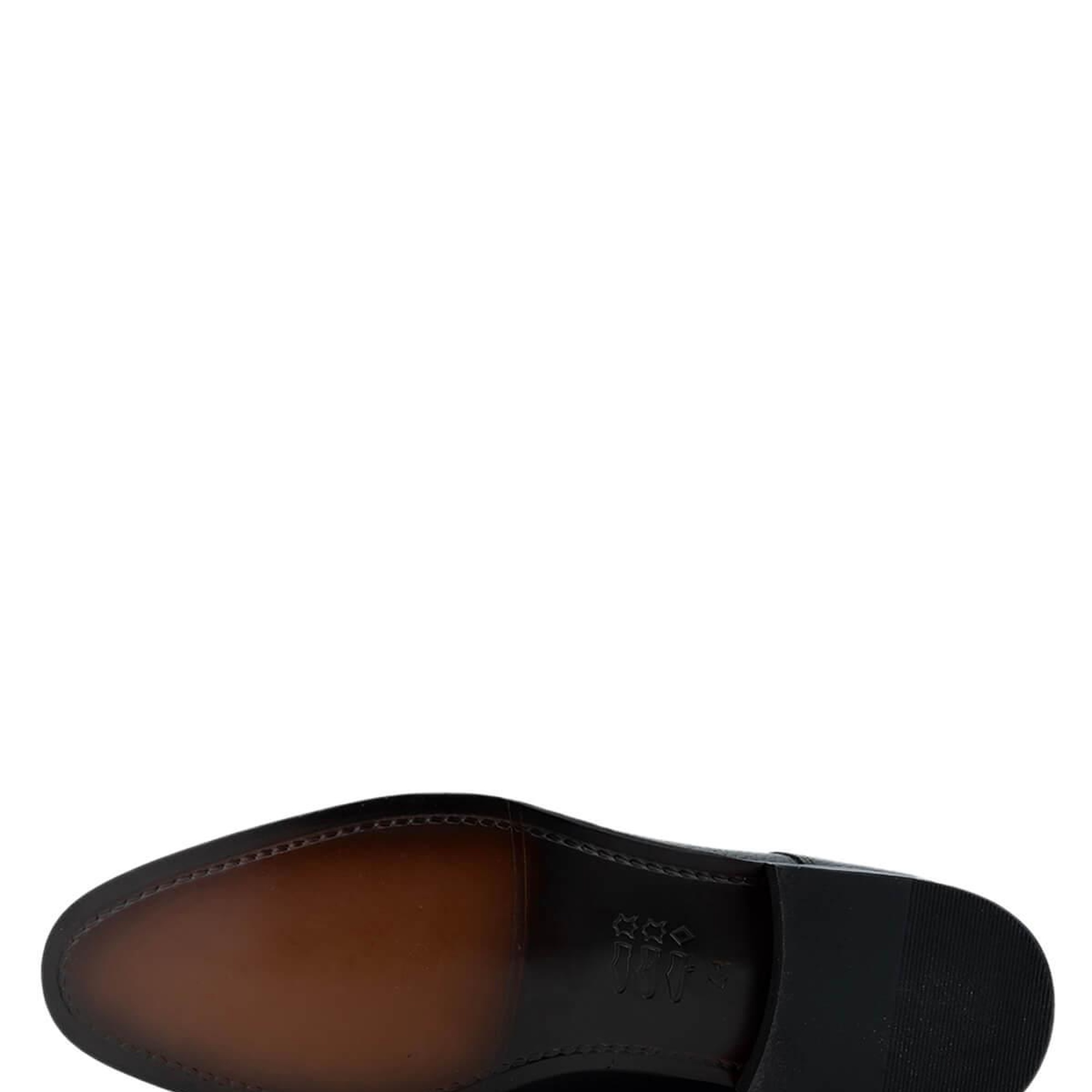 Tamer Tanca Erkek Hakiki Deri Siyah Klasik Ayakkabı