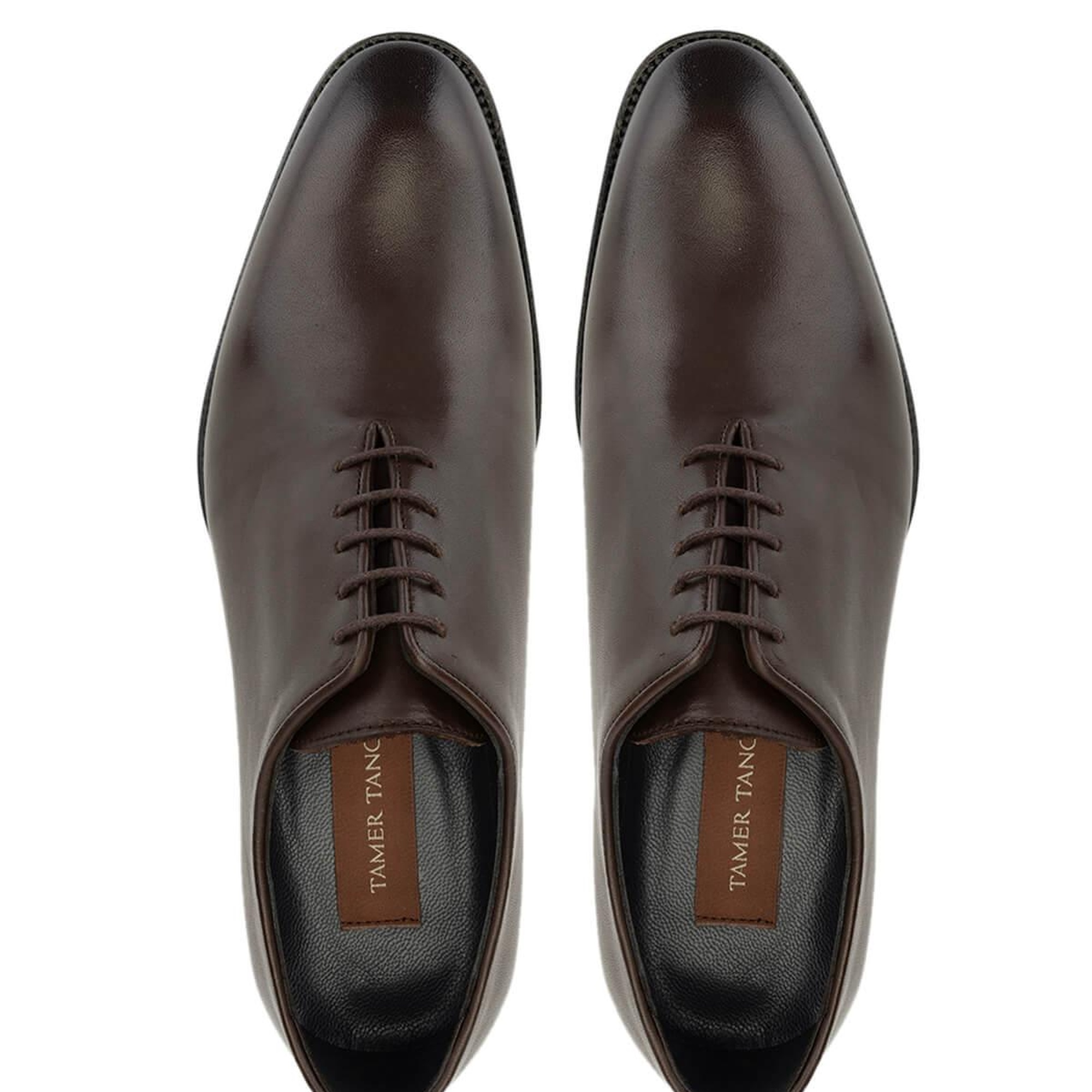 Tamer Tanca Erkek Hakiki Deri Kahverengi Klasik Ayakkabı