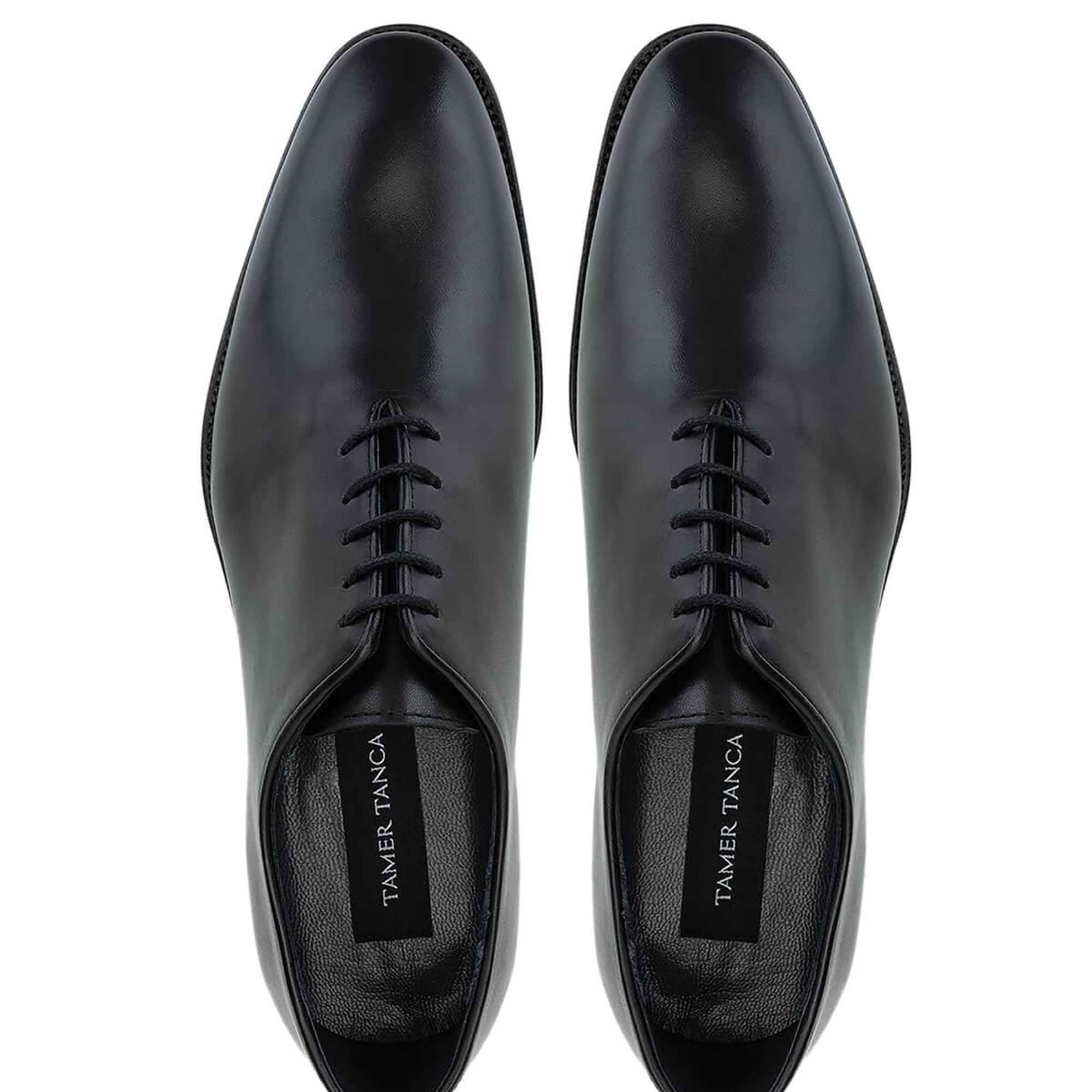 Tamer Tanca Erkek Hakiki Deri Siyah Klasik Ayakkabı