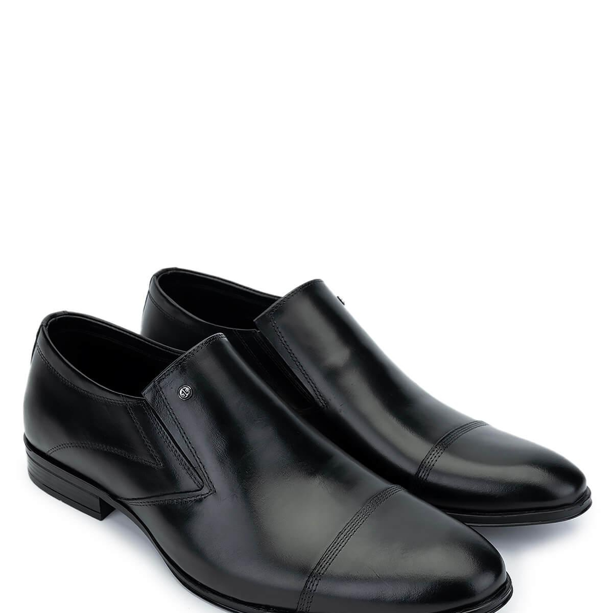 Tamer Tanca Erkek Hakiki Deri Siyah Klasik Ayakkabı