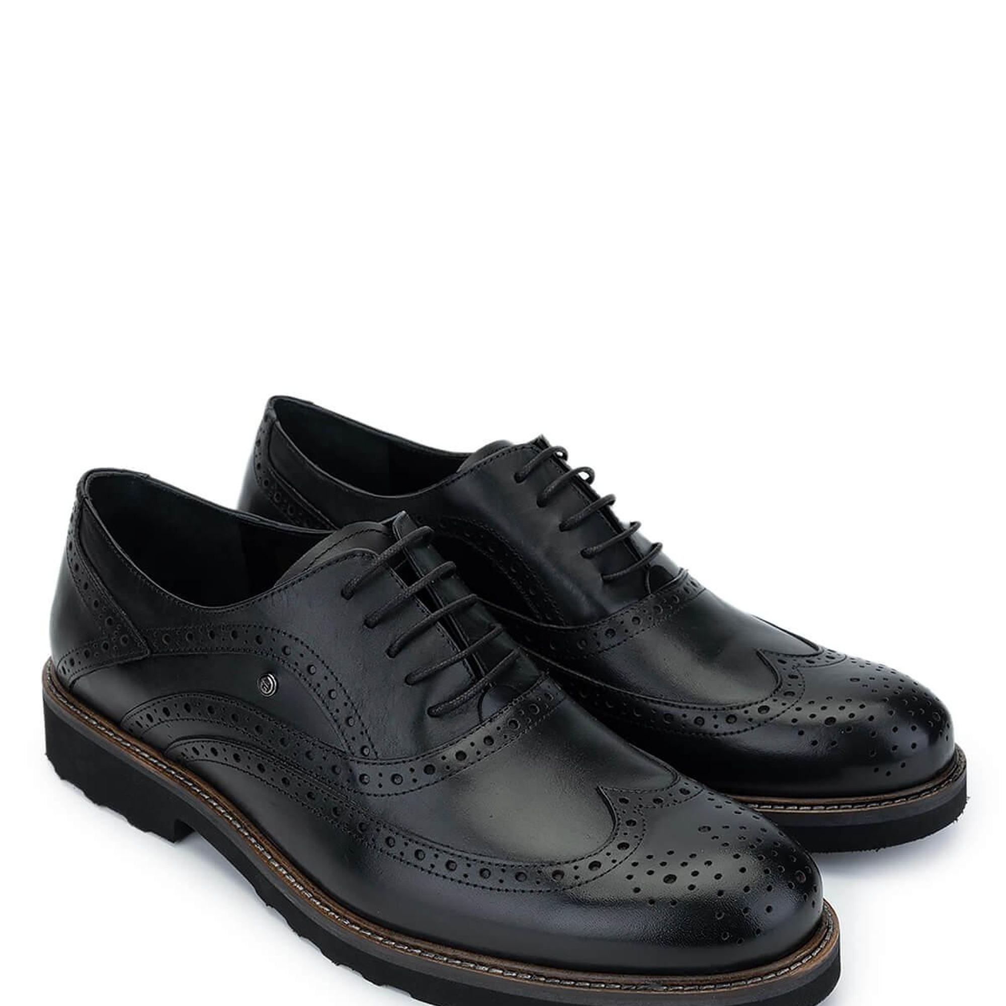 Tamer Tanca Erkek Hakiki Deri Siyah Deri Klasik Ayakkabı