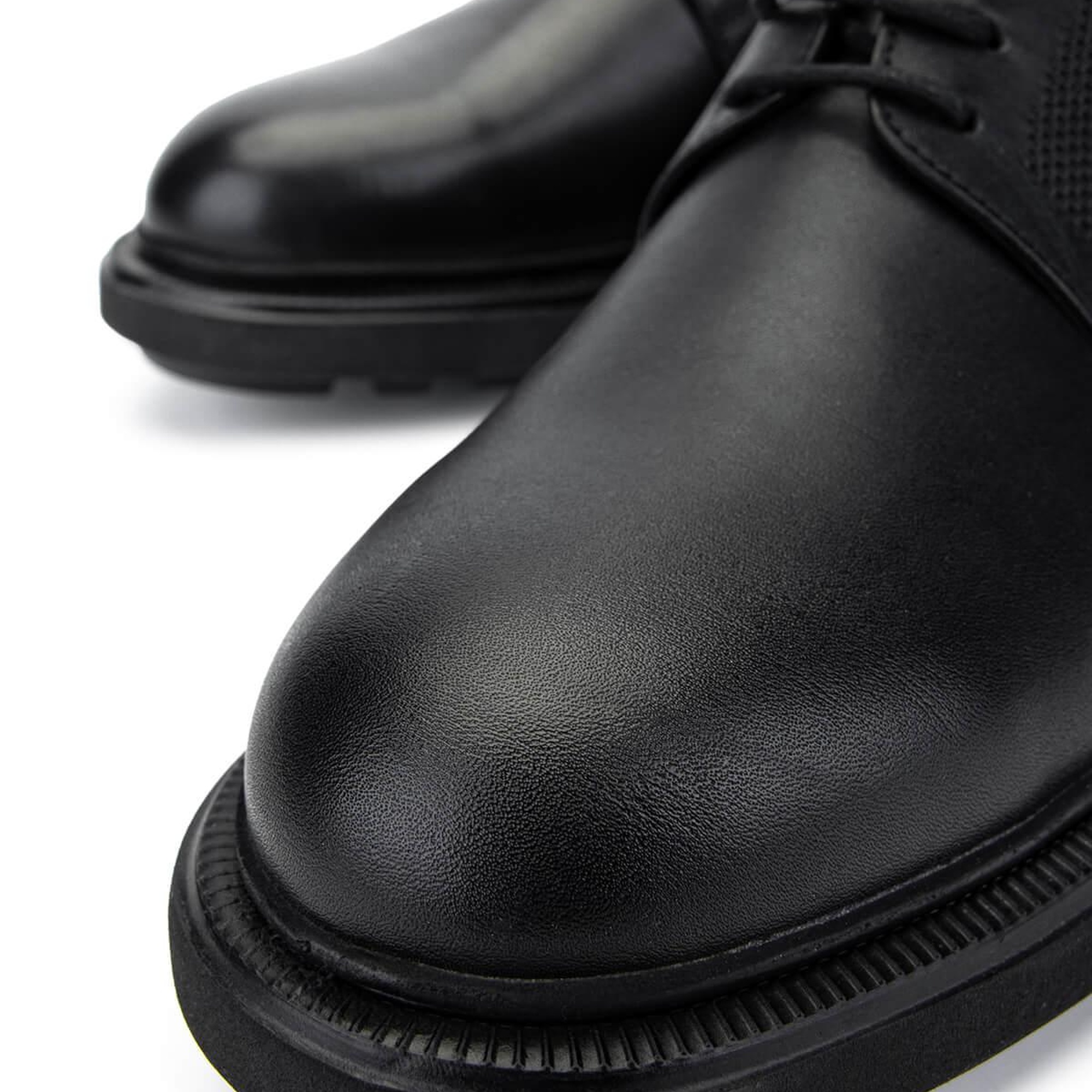 Tamer Tanca Erkek Hakiki Deri Siyah Klasik Ayakkabı