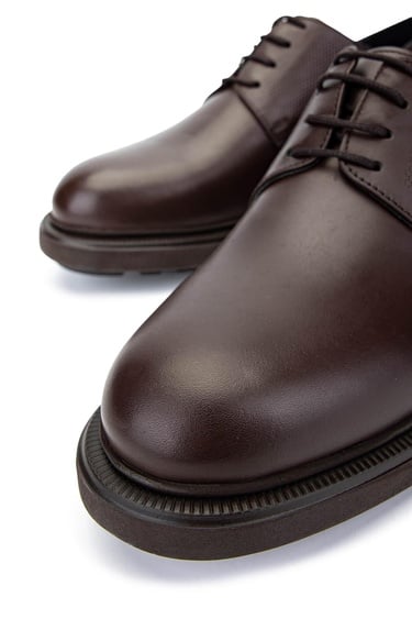  Tamer Tanca Erkek Hakiki Deri Kahverengi Klasik Ayakkabı