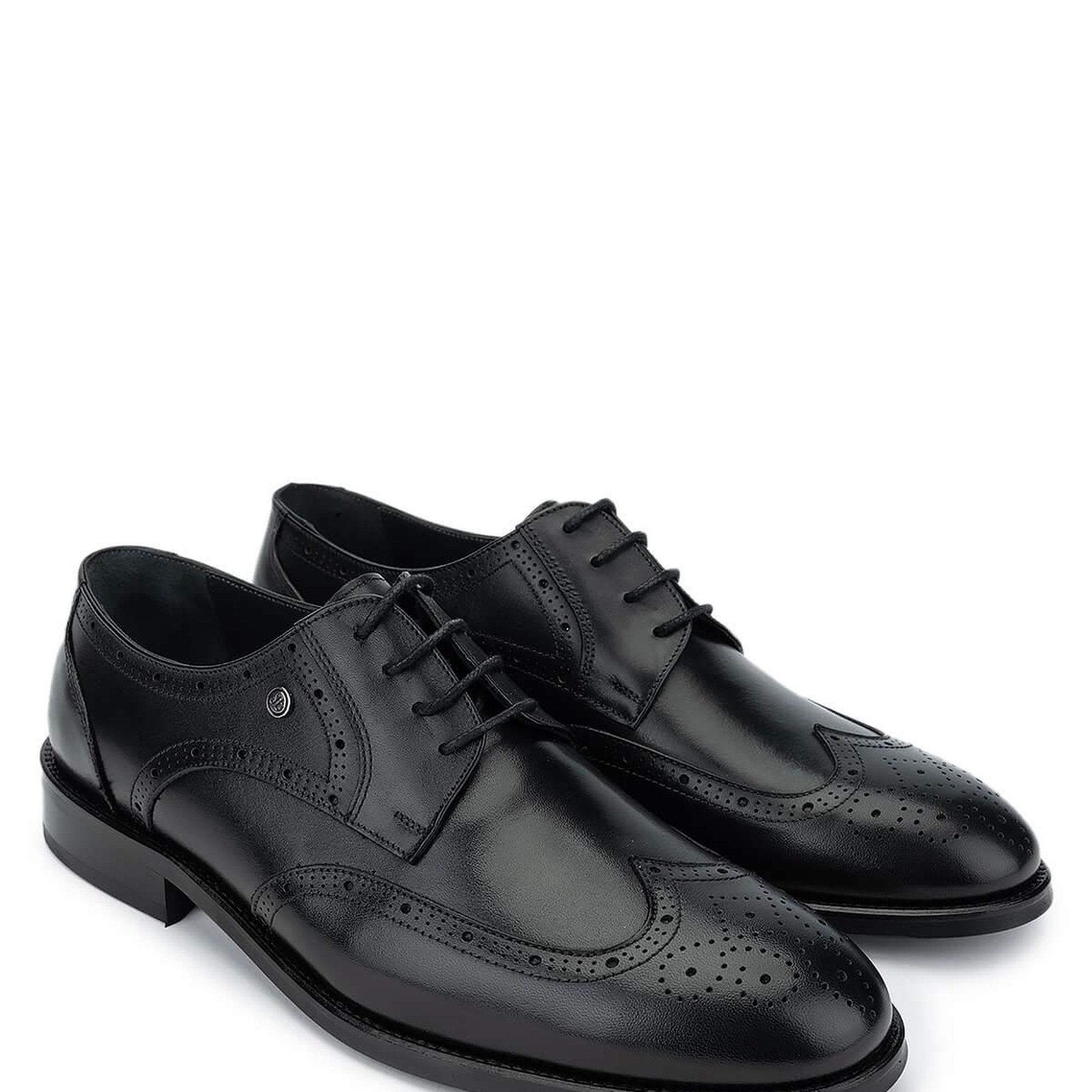 Tamer Tanca Erkek Hakiki Deri Siyah Deri Klasik Ayakkabı