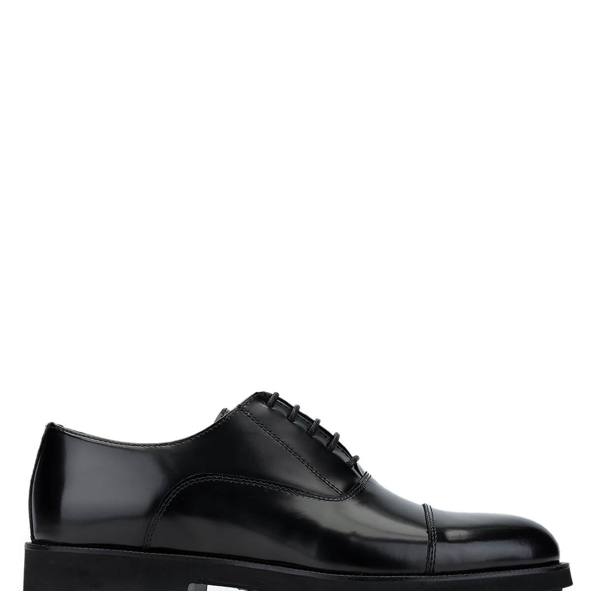 Tamer Tanca Erkek Hakiki Deri Siyah Açma Klasik Ayakkabı