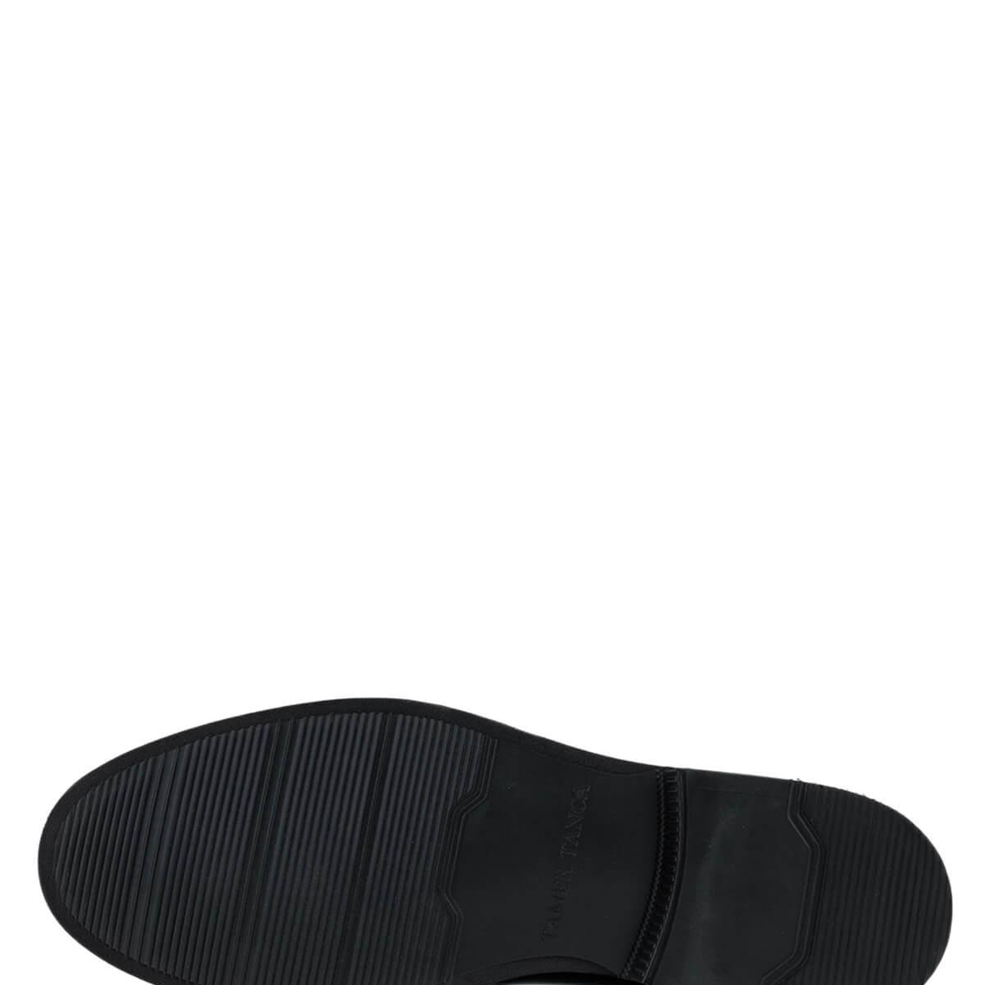 Tamer Tanca Erkek Hakiki Deri Siyah Açma Klasik Ayakkabı