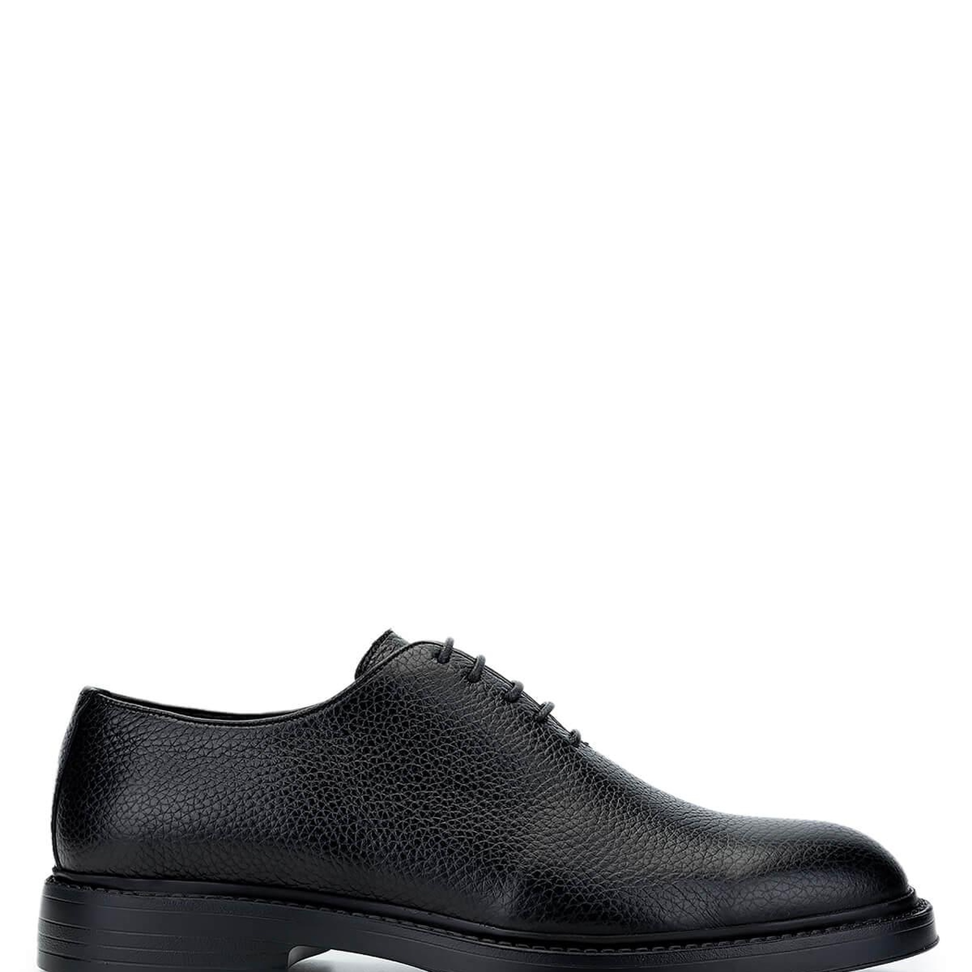 Tamer Tanca Erkek Hakiki Deri Siyah Floter Klasik Ayakkabı