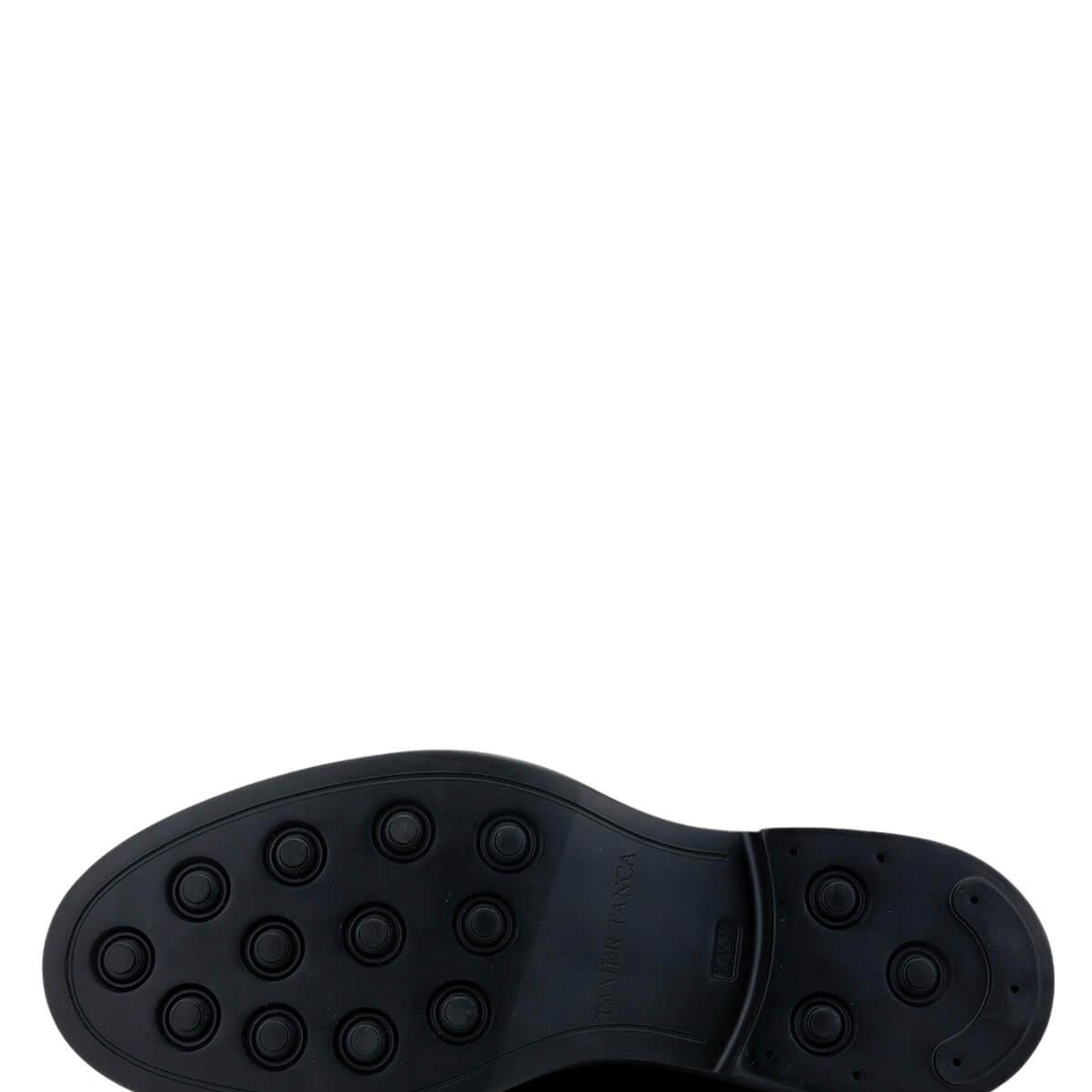 Tamer Tanca Erkek Hakiki Deri Siyah Floter Klasik Ayakkabı