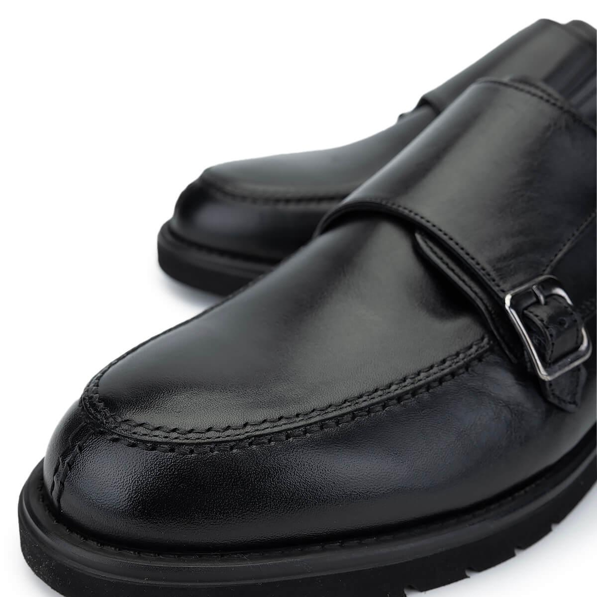 Tamer Tanca Erkek Hakiki Deri Siyah Klasik Ayakkabı