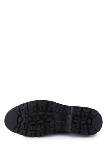  Tamer Tanca Erkek Hakiki Deri Siyah Klasik Ayakkabı