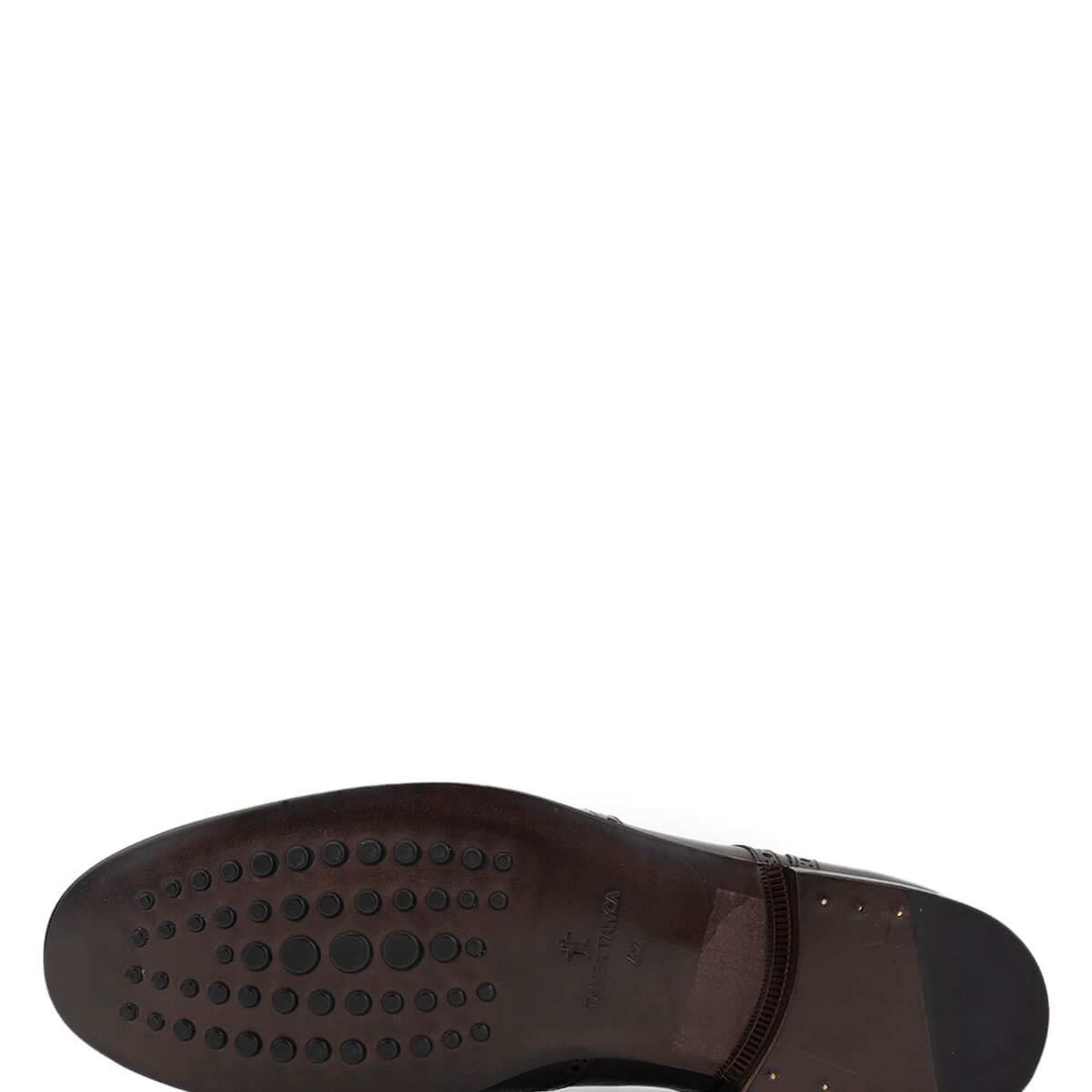 Tamer Tanca Erkek Hakiki Deri Kahverengi Klasik Ayakkabı