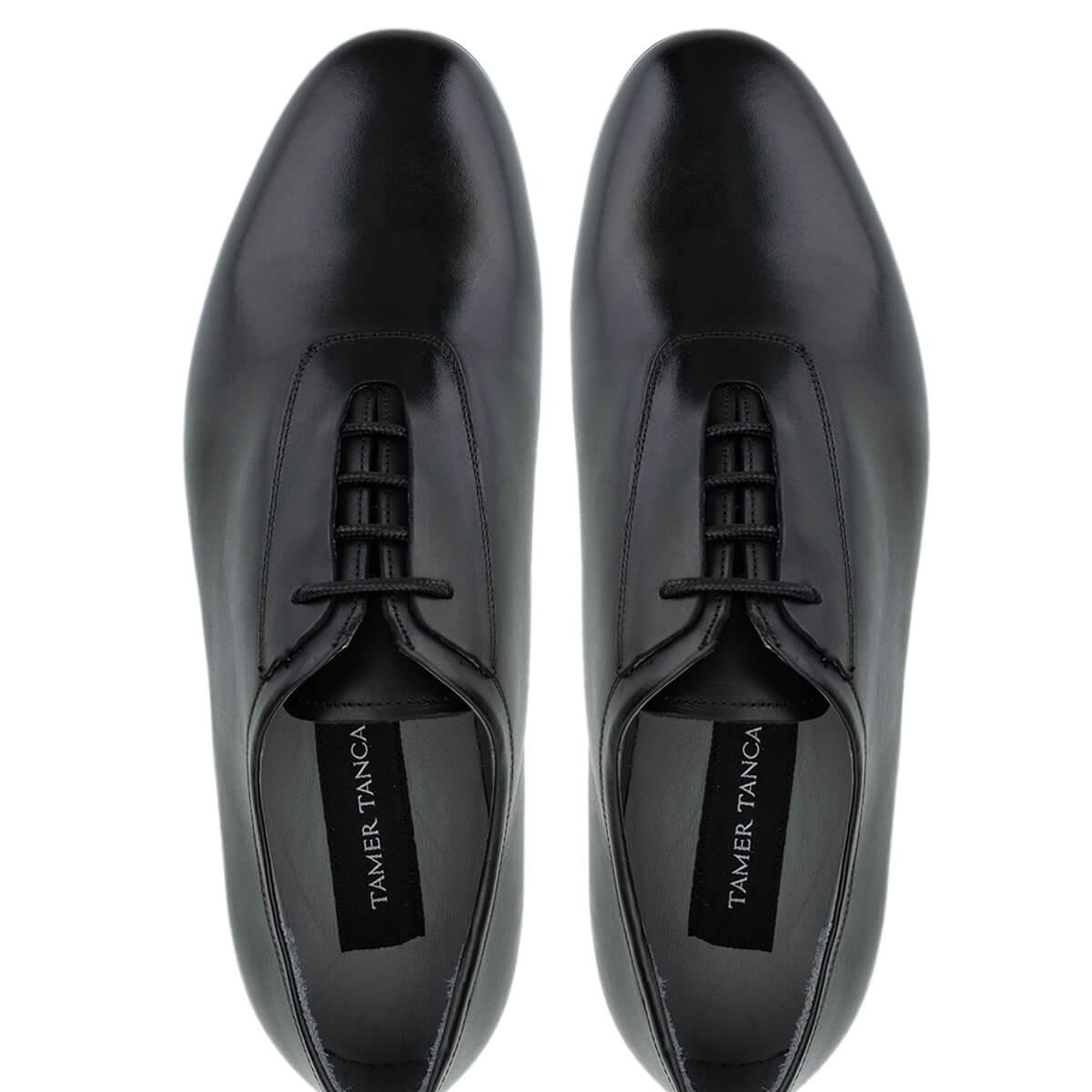 Tamer Tanca Erkek Hakiki Deri Siyah Klasik Ayakkabı