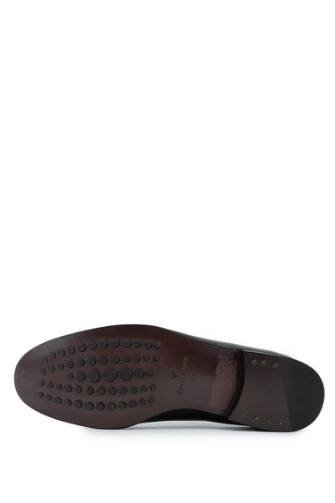  Tamer Tanca Erkek Hakiki Deri Siyah Klasik Ayakkabı