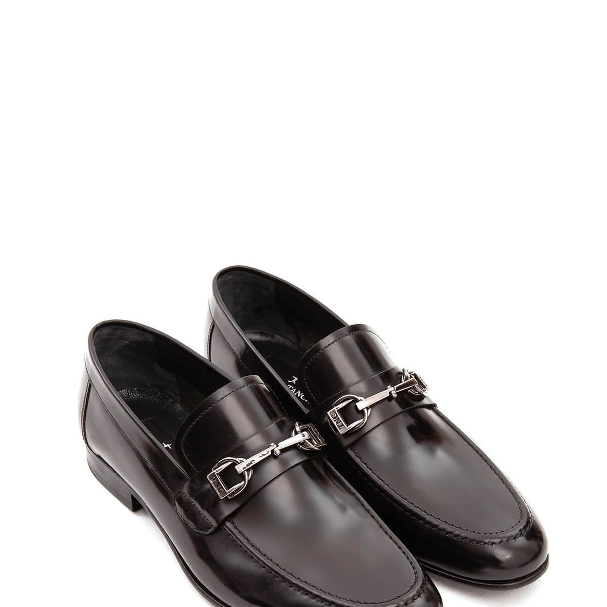 Tamer Tanca Erkek Hakiki Deri Siyah Açma Makosen Ayakkabı