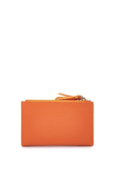  Tamer Tanca Kadın Vegan Turuncu Cüzdan Cuzdan
