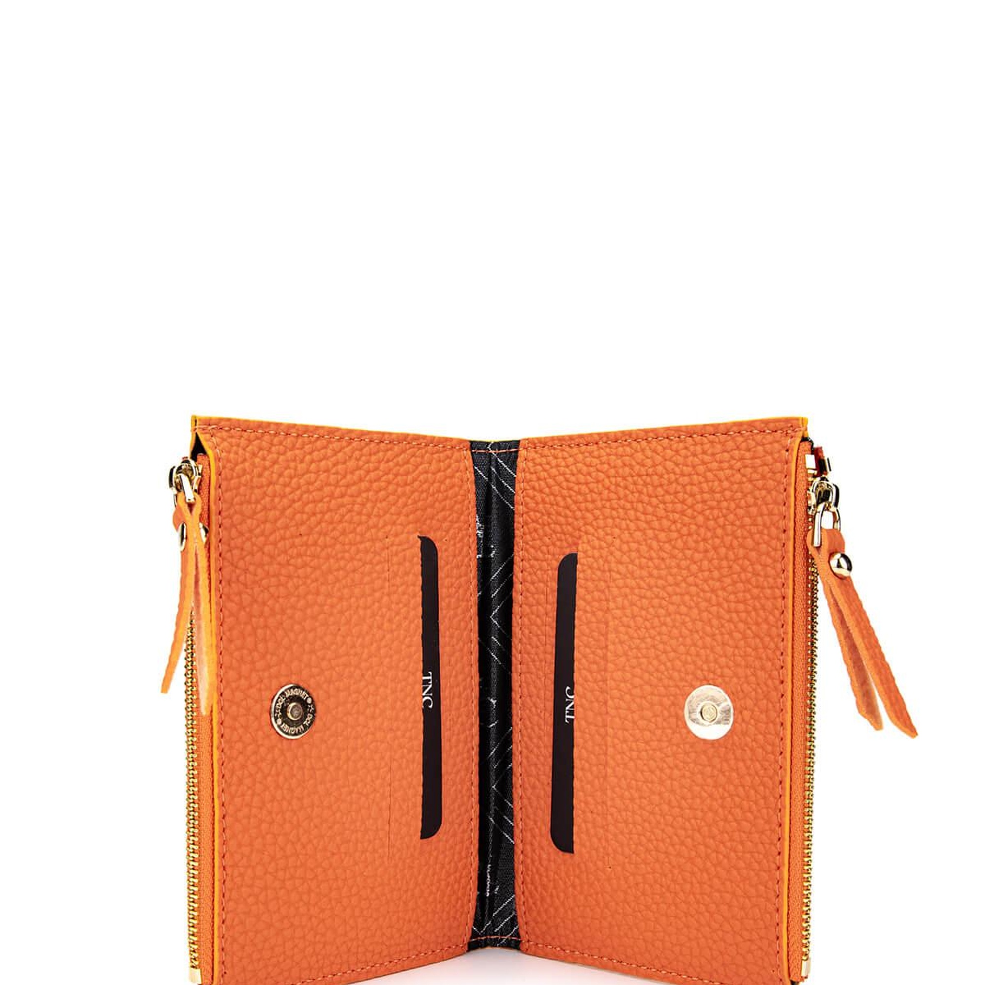 Tamer Tanca Kadın Vegan Turuncu Cüzdan Cuzdan