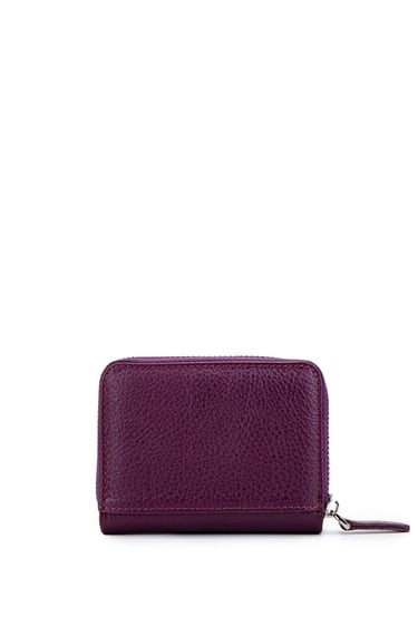  Tamer Tanca Unisex Hakiki Deri Mor Kartlık