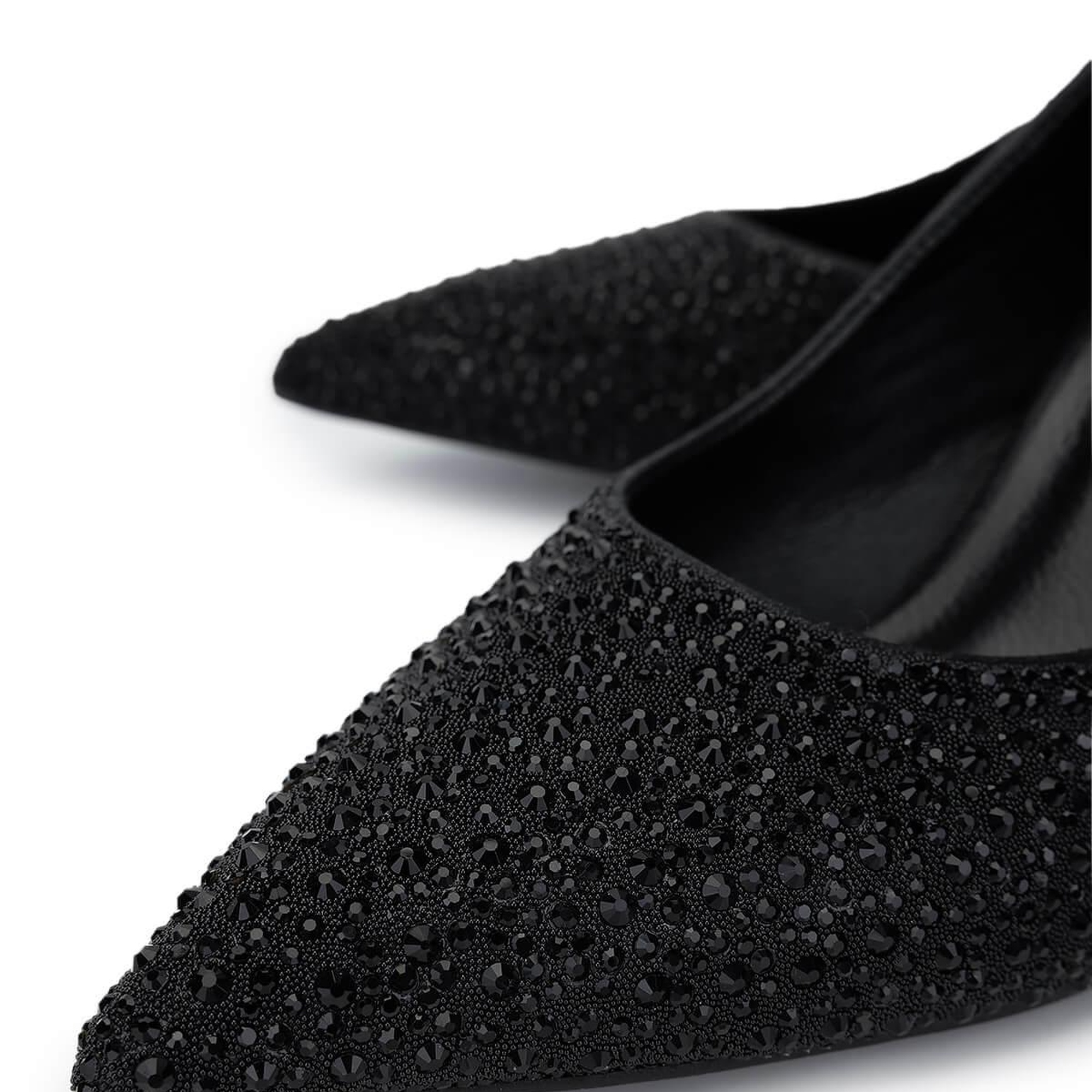 Tamer Tanca Kadın Vegan Siyah Topuklu Ayakkabı