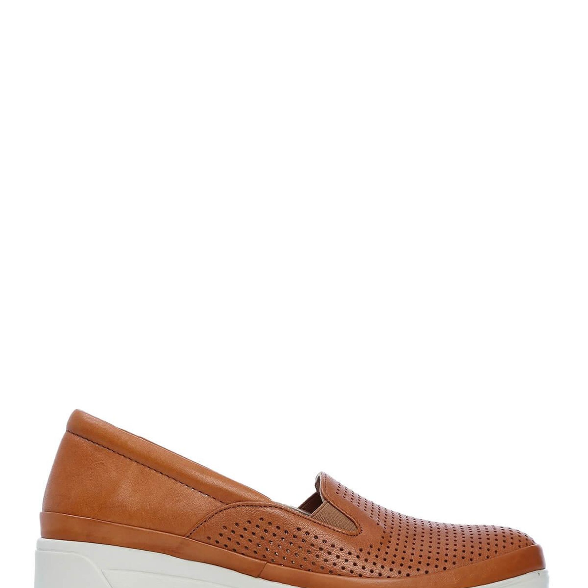 Tamer Tanca Kadın Hakiki Deri Taba Comfort Ayakkabı