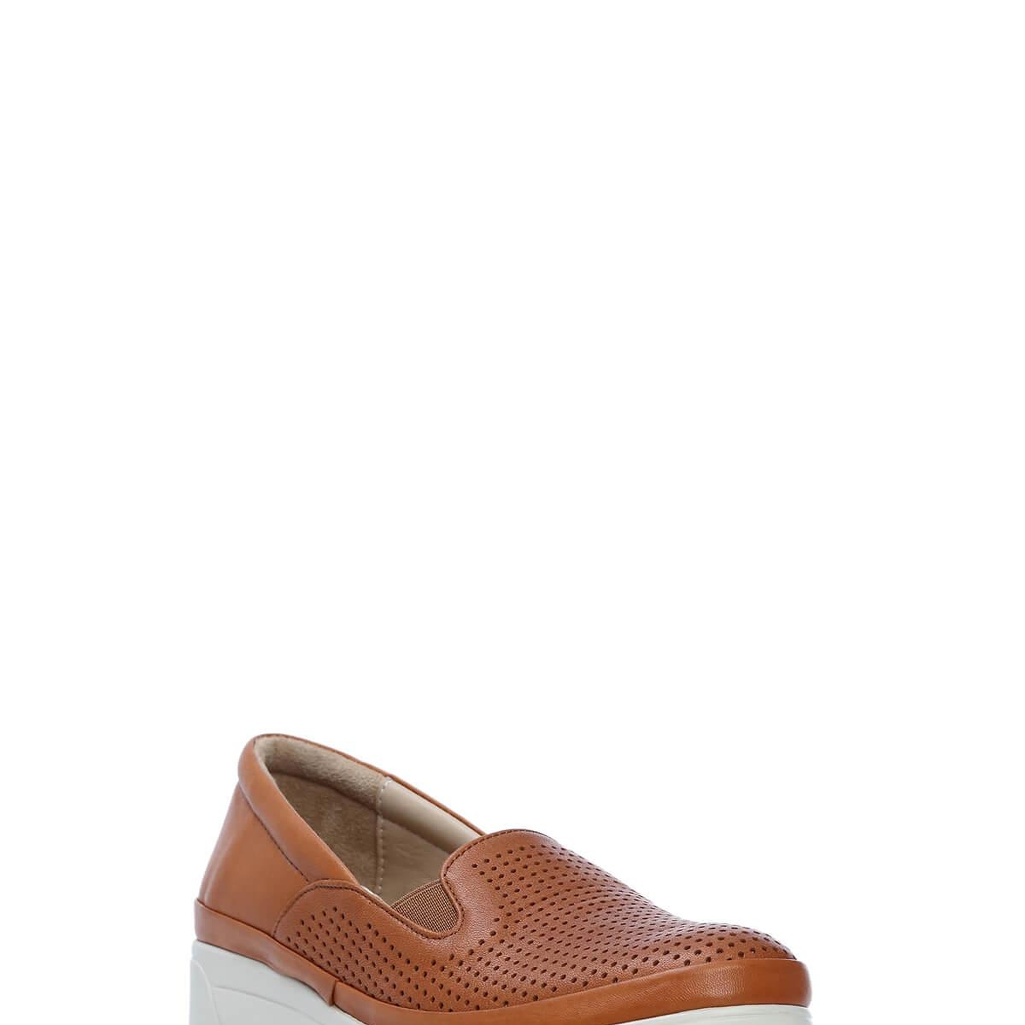 Tamer Tanca Kadın Hakiki Deri Taba Comfort Ayakkabı