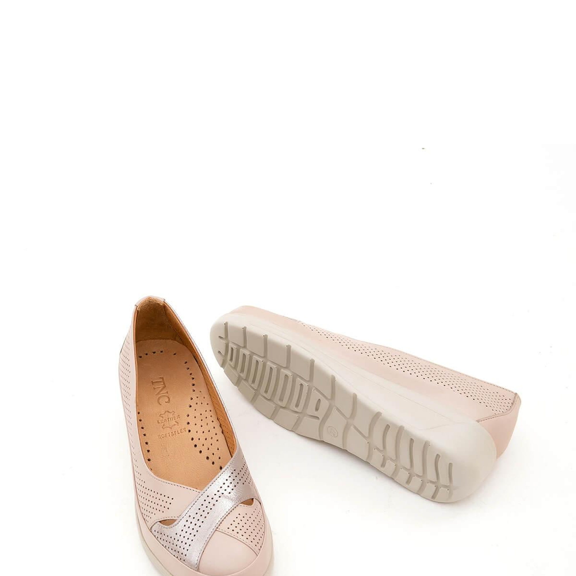 Tamer Tanca Kadın Hakiki Deri Taş Comfort Ayakkabı