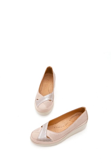  Tamer Tanca Kadın Hakiki Deri Taş Comfort Ayakkabı