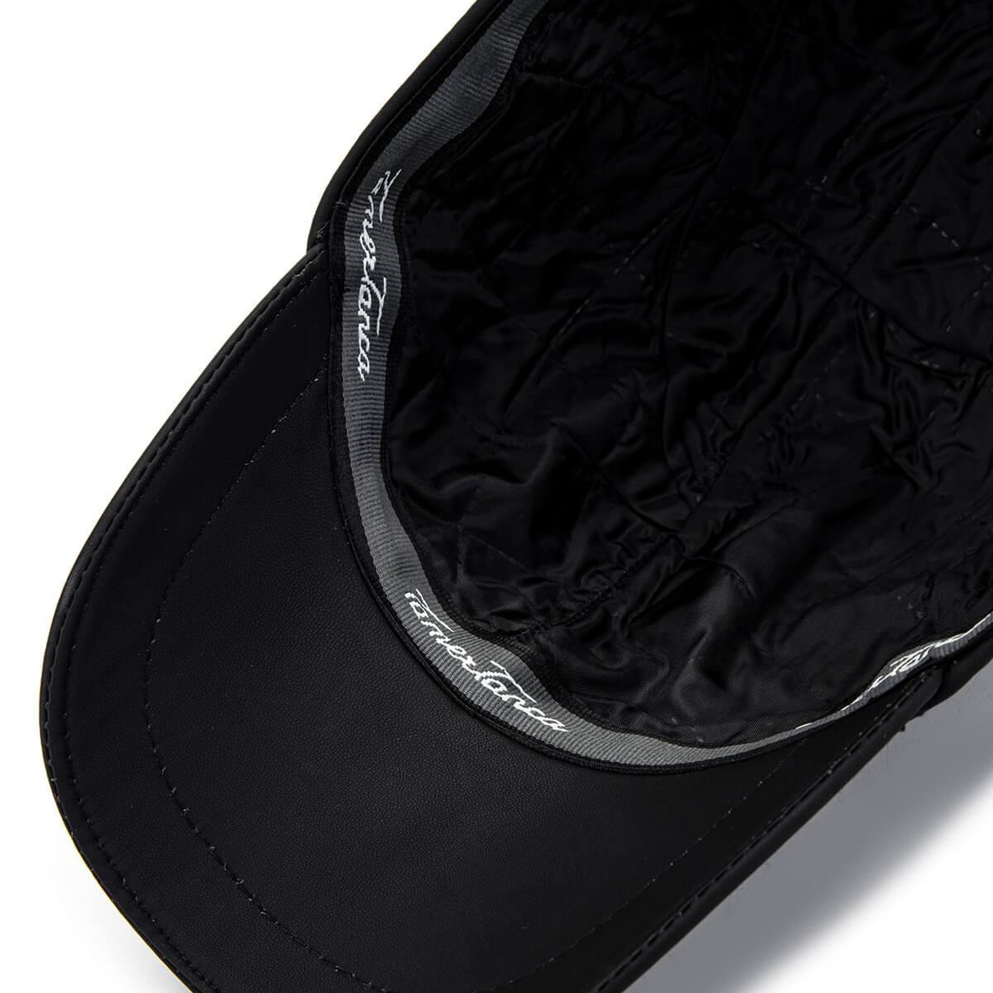 Tamer Tanca Erkek Hakiki Deri Siyah Şapka