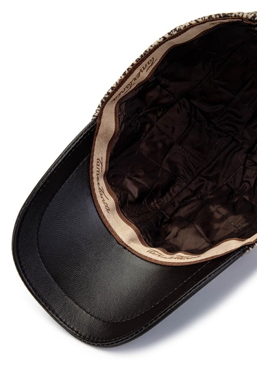  Tamer Tanca Erkek Deri & Tekstil Bej Şapka