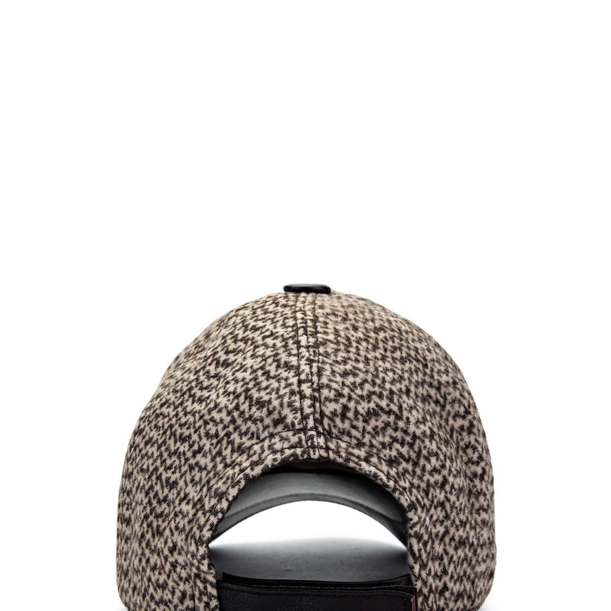 Tamer Tanca Erkek Deri & Tekstil Bej Şapka