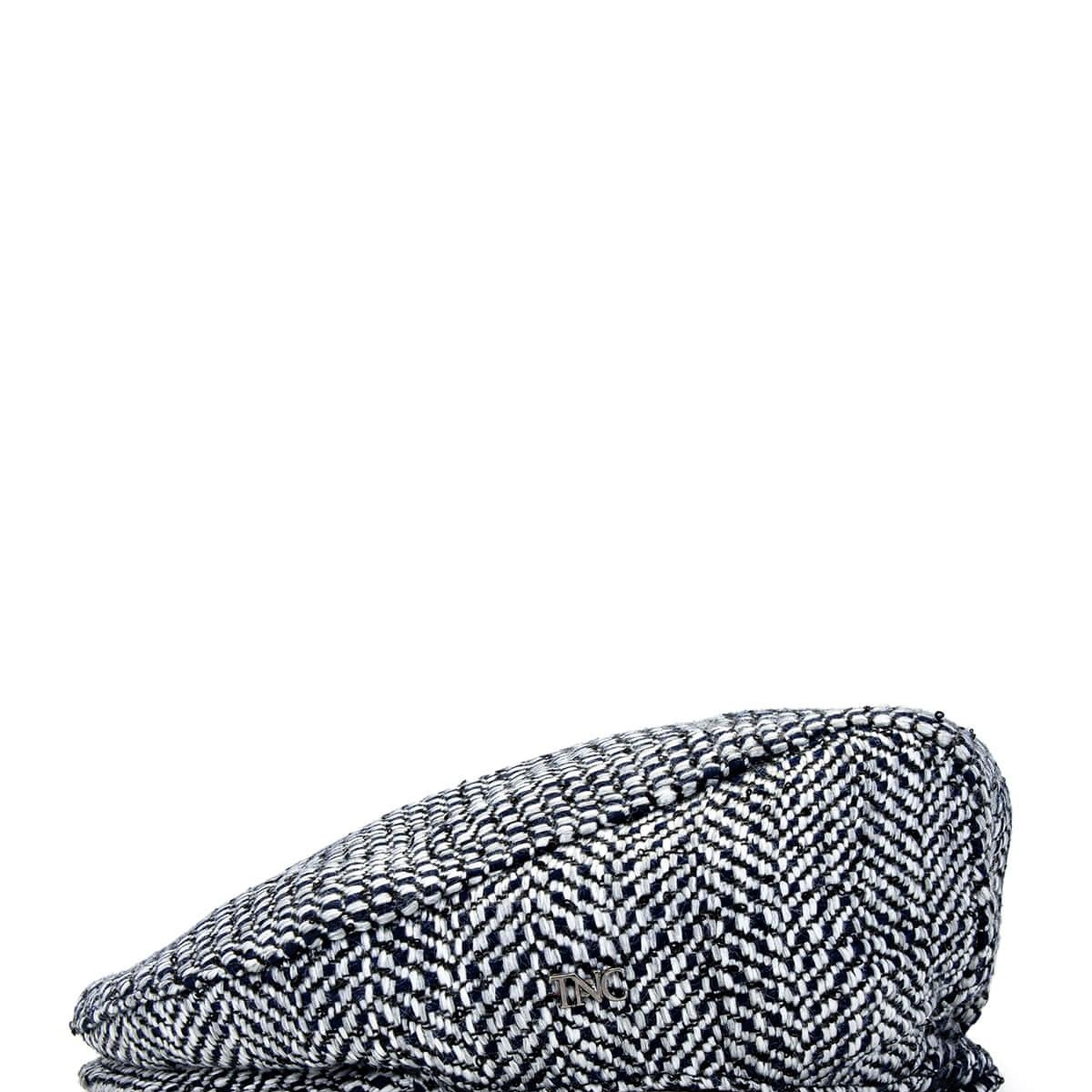 Tamer Tanca Erkek Tekstil Lacivert/Beyaz Şapka