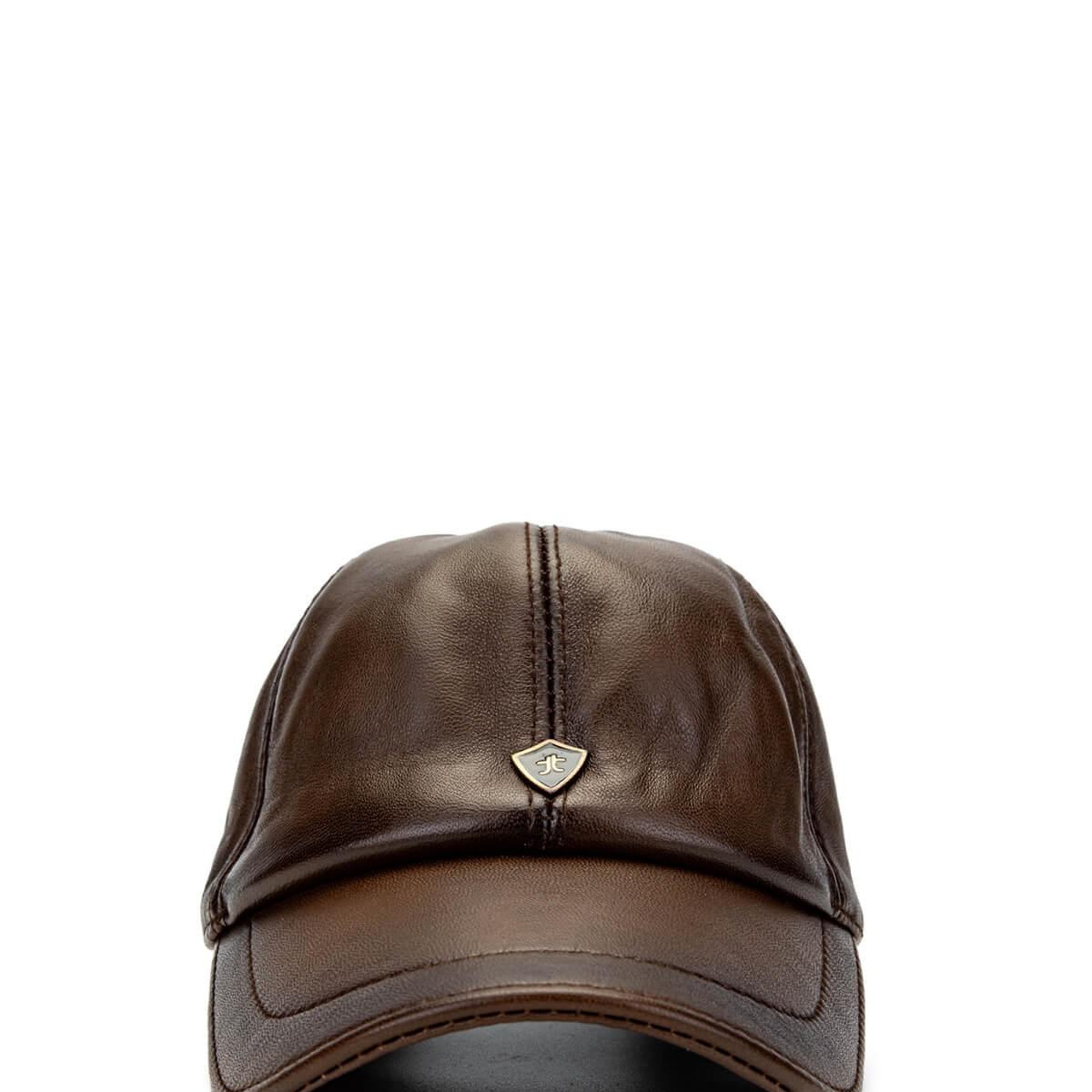 Tamer Tanca Erkek Hakiki Deri Taba Şapka