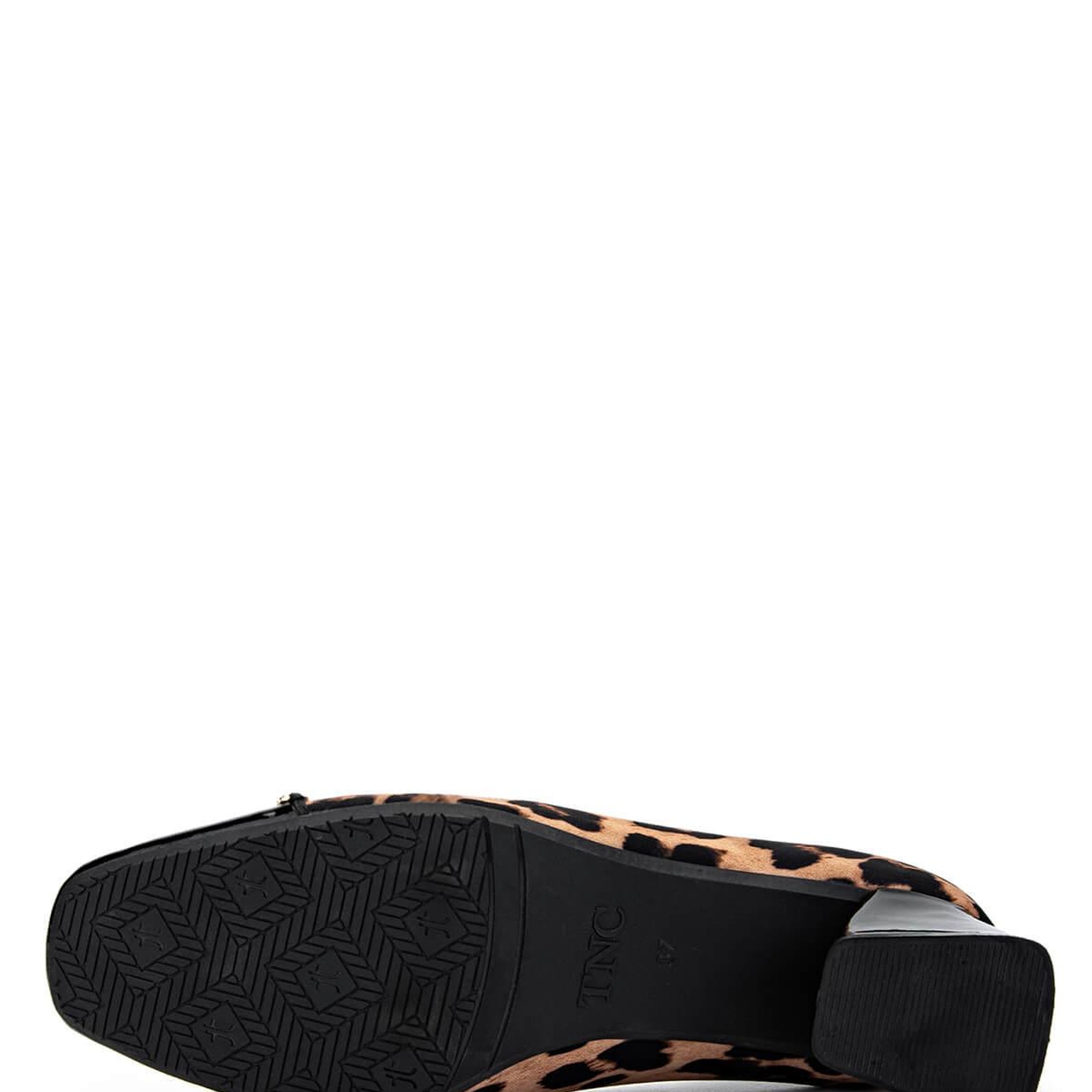 Tamer Tanca Kadın Hakiki Deri Leopar Topuklu Ayakkabı