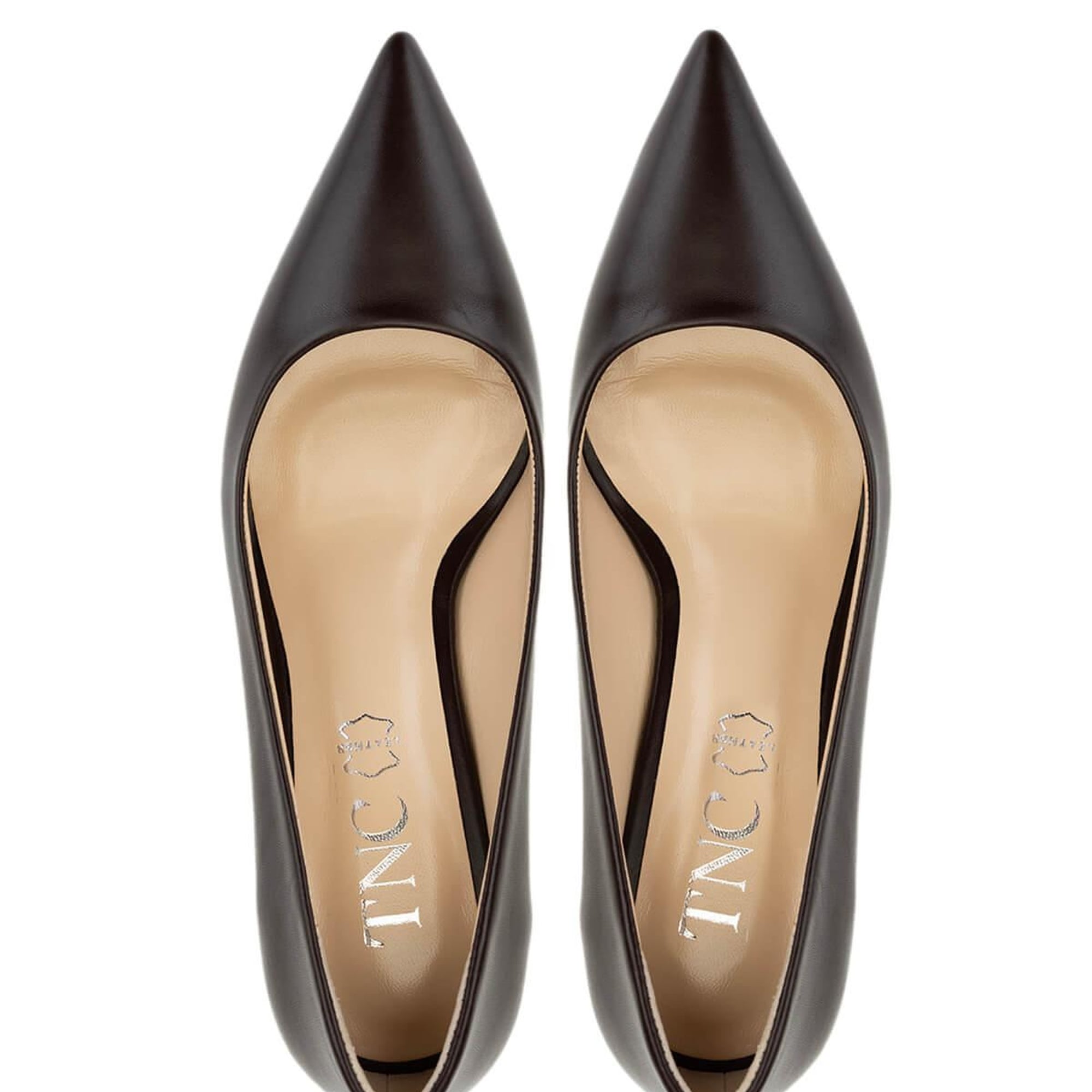 Tamer Tanca Kadın Hakiki Deri Kahverengi Topuklu Ayakkabı