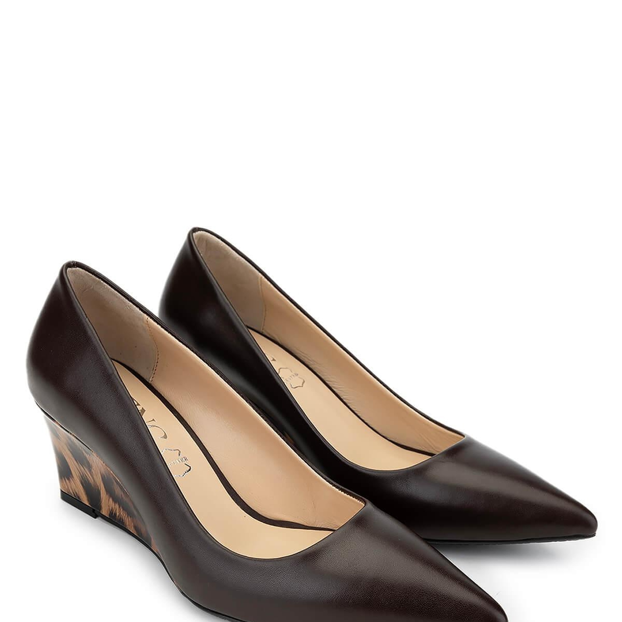 Tamer Tanca Kadın Hakiki Deri Kahverengi Topuklu Ayakkabı