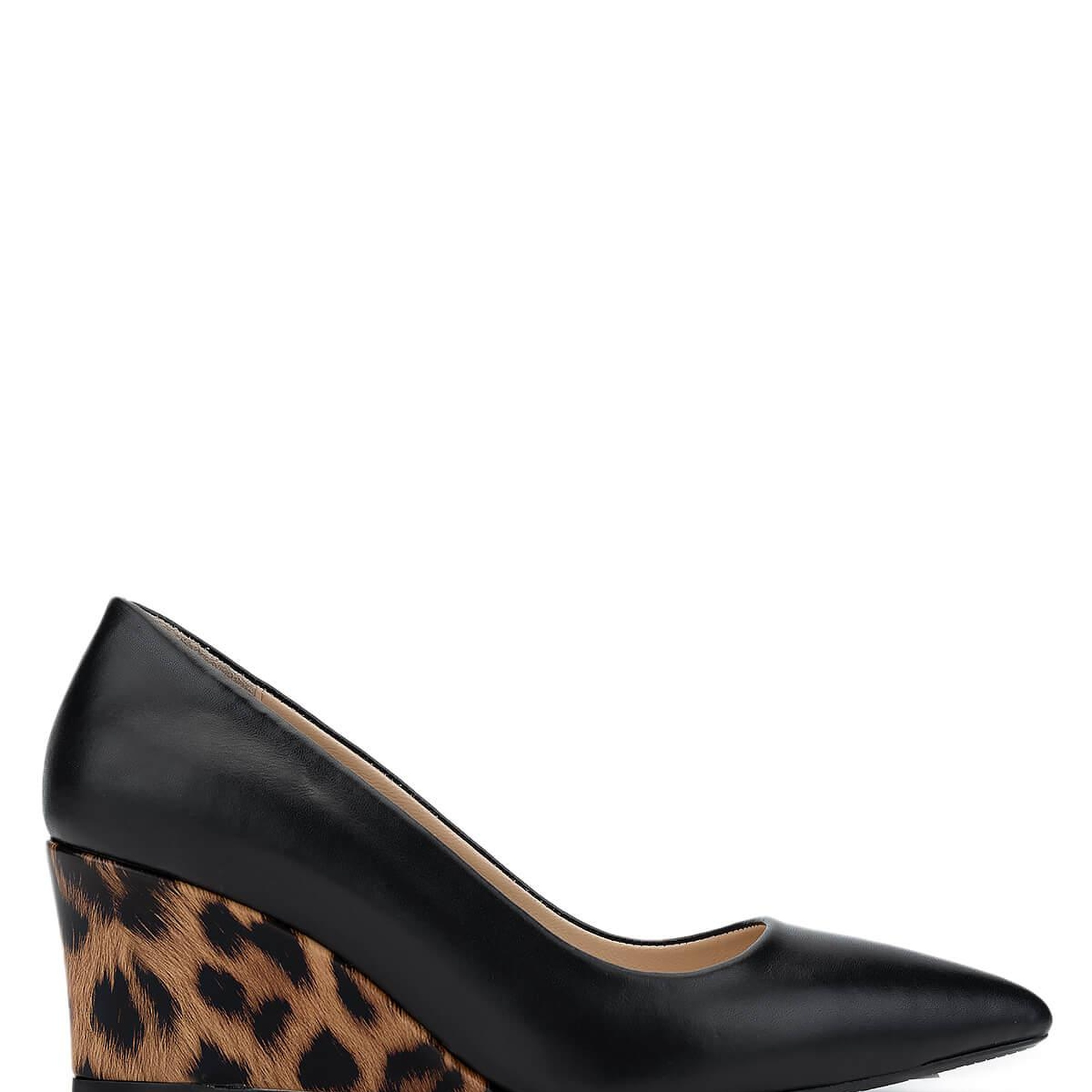 Tamer Tanca Kadın Hakiki Deri Siyah Deri Topuklu Ayakkabı