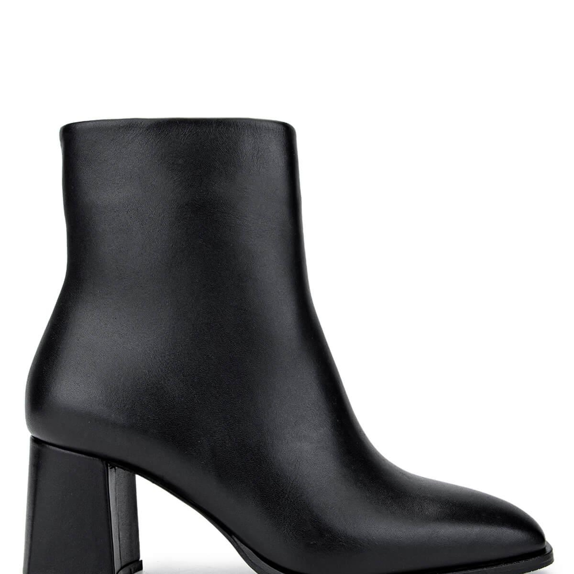 Tamer Tanca Kadın Hakiki Deri Siyah Topuklu Bot