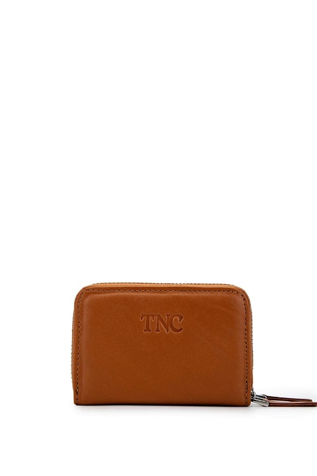  Tamer Tanca Unisex Hakiki Deri Taba Deri Cüzdan Cuzdan