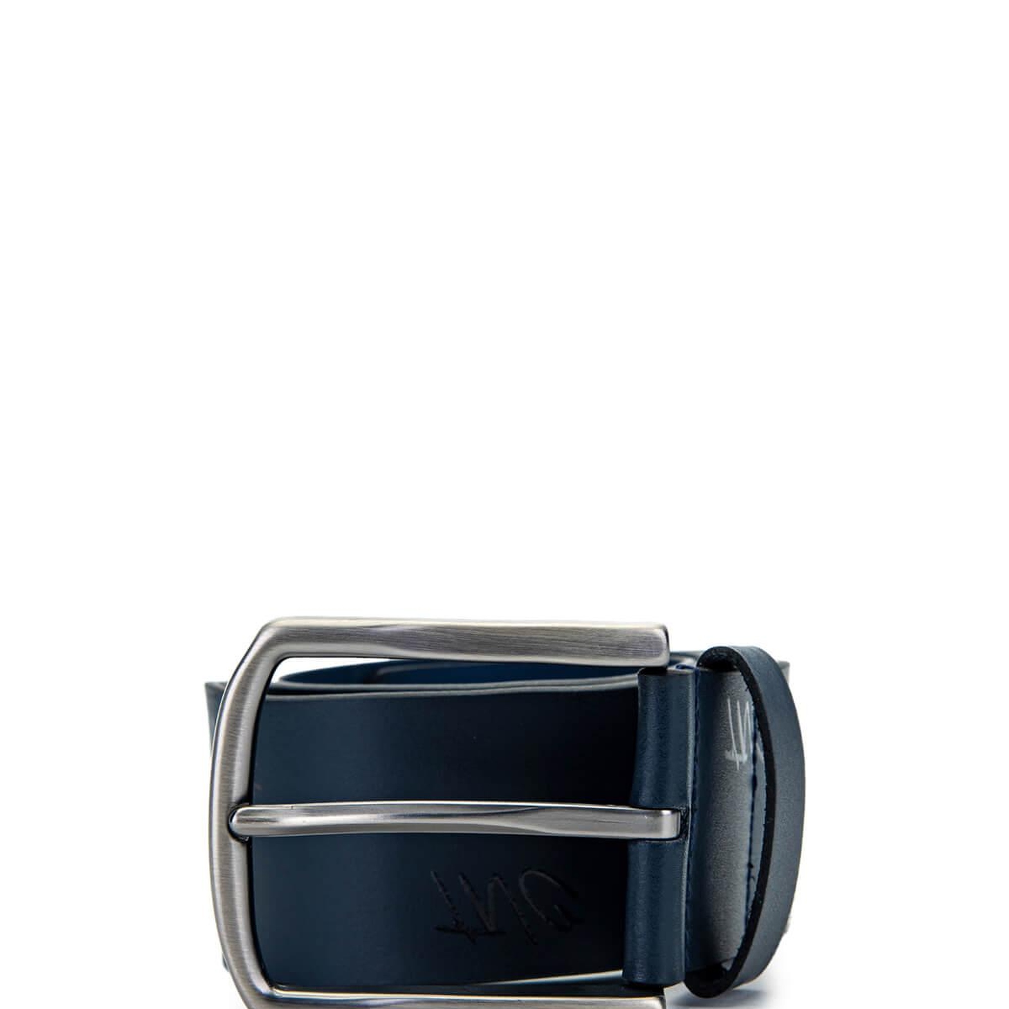 Tamer Tanca Erkek Hakiki Deri Lacivert Spor Kemer