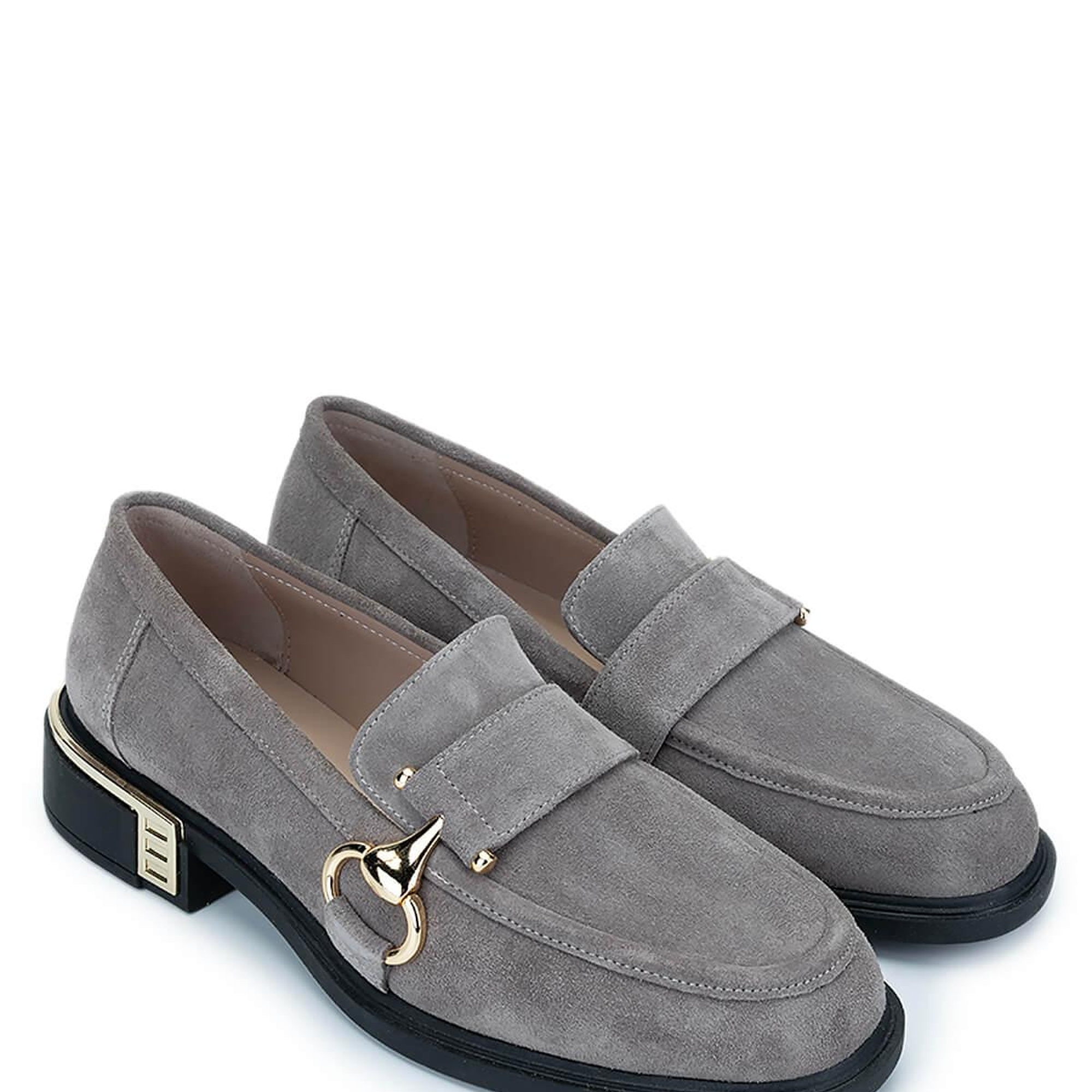 Tamer Tanca Kadın Hakiki Deri Vizon Süet Loafer Ayakkabı