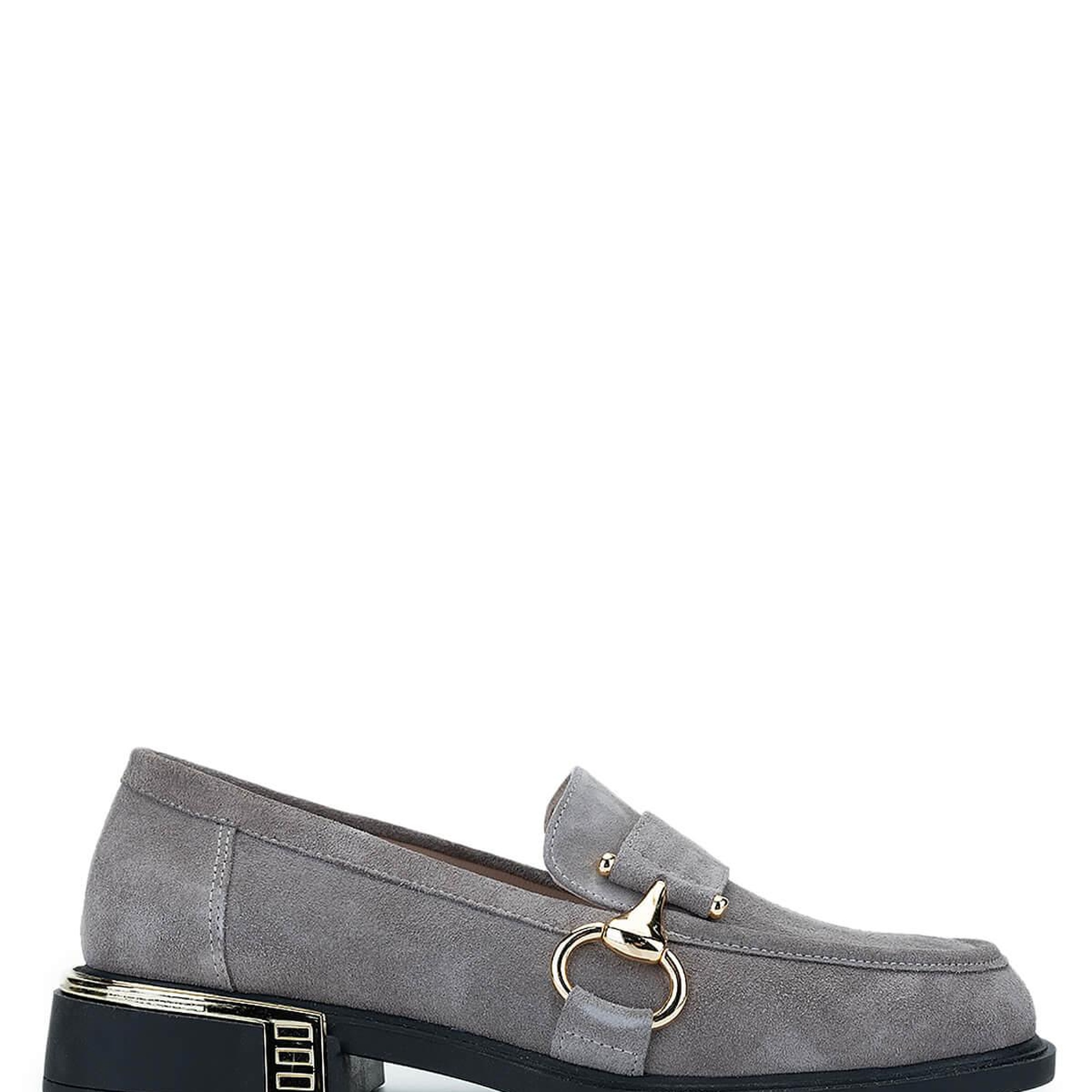 Tamer Tanca Kadın Hakiki Deri Vizon Süet Loafer Ayakkabı