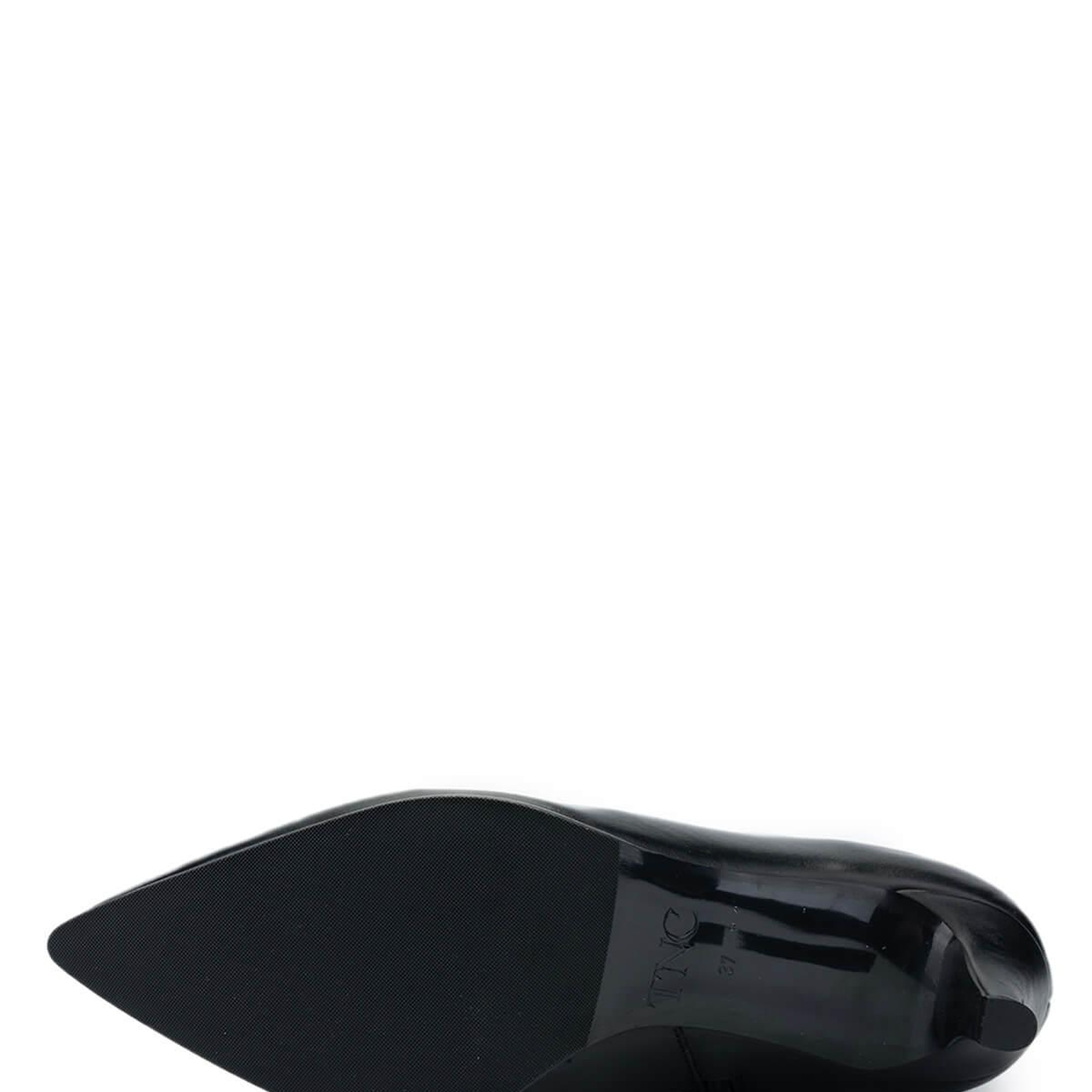 Tamer Tanca Kadın Hakiki Deri Siyah Deri Topuklu Bot