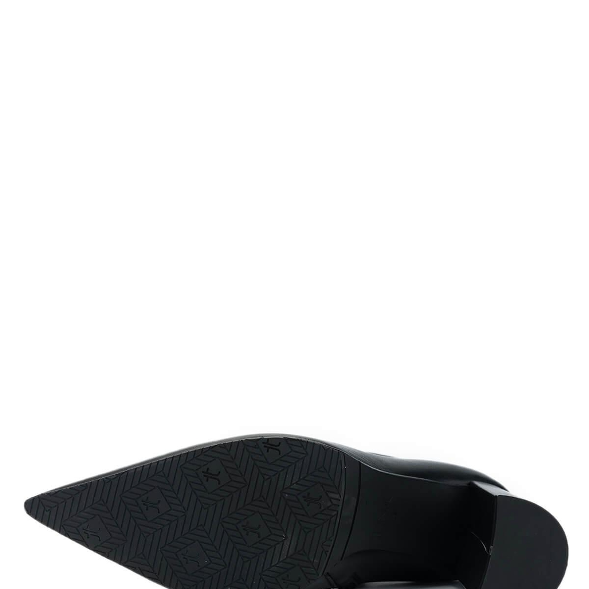 Tamer Tanca Kadın Hakiki Deri Siyah Deri Topuklu Bot